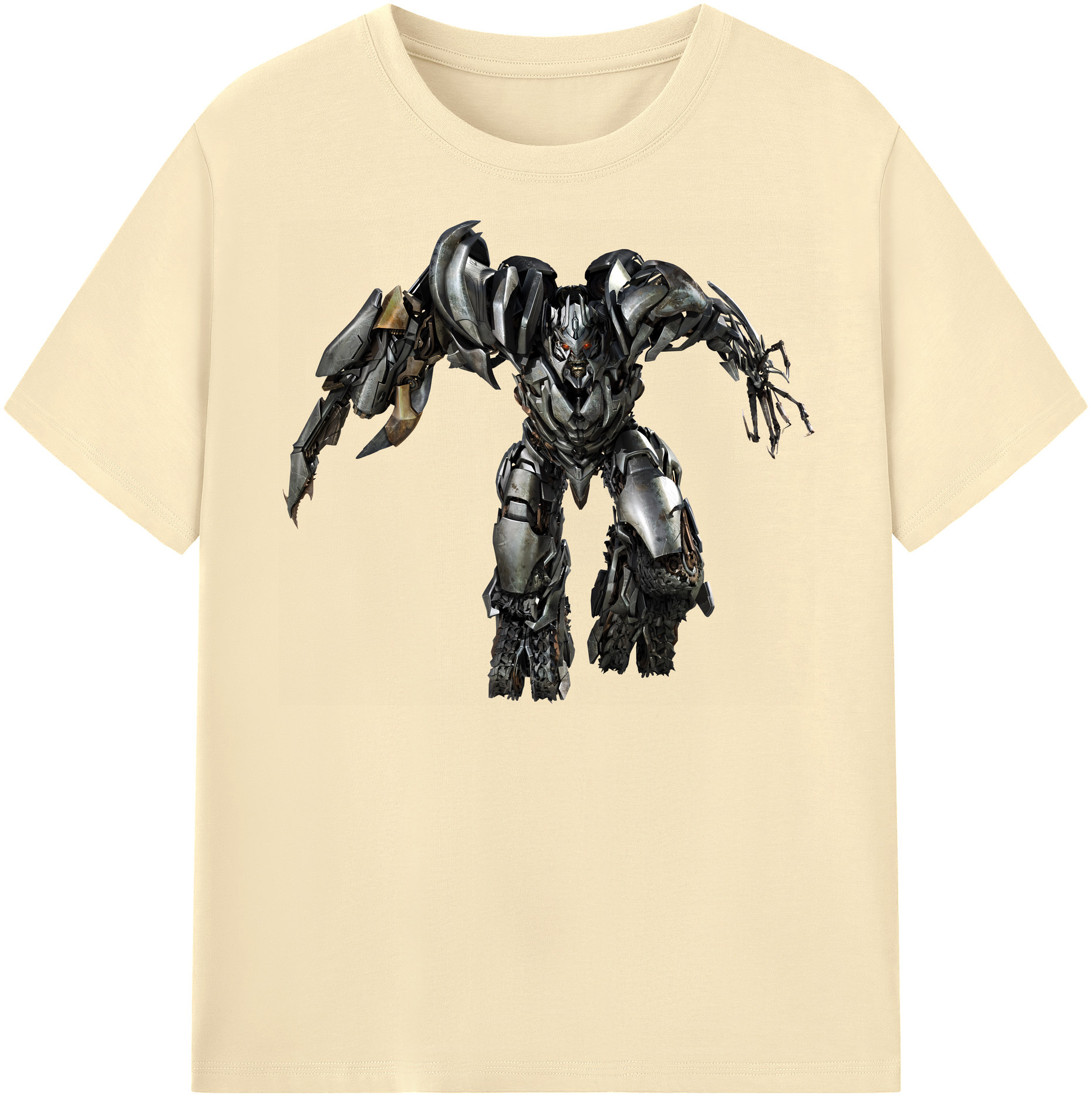 （画像用） Transformers トランスフォーマー 綿100％半袖Tシャツ（フロントプリント）