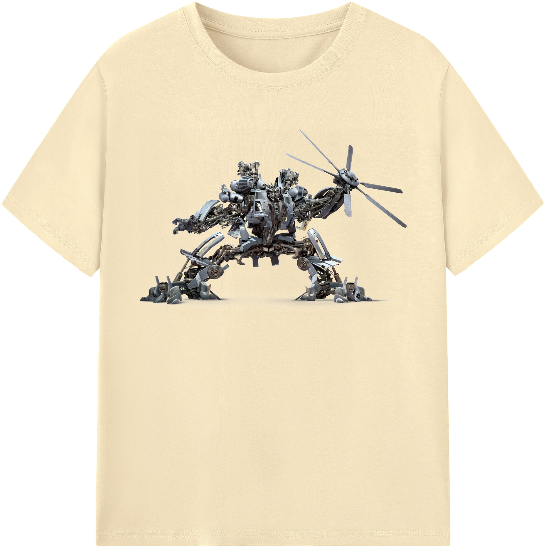 （画像用） Transformers トランスフォーマー 綿100％半袖Tシャツ（フロントプリント）