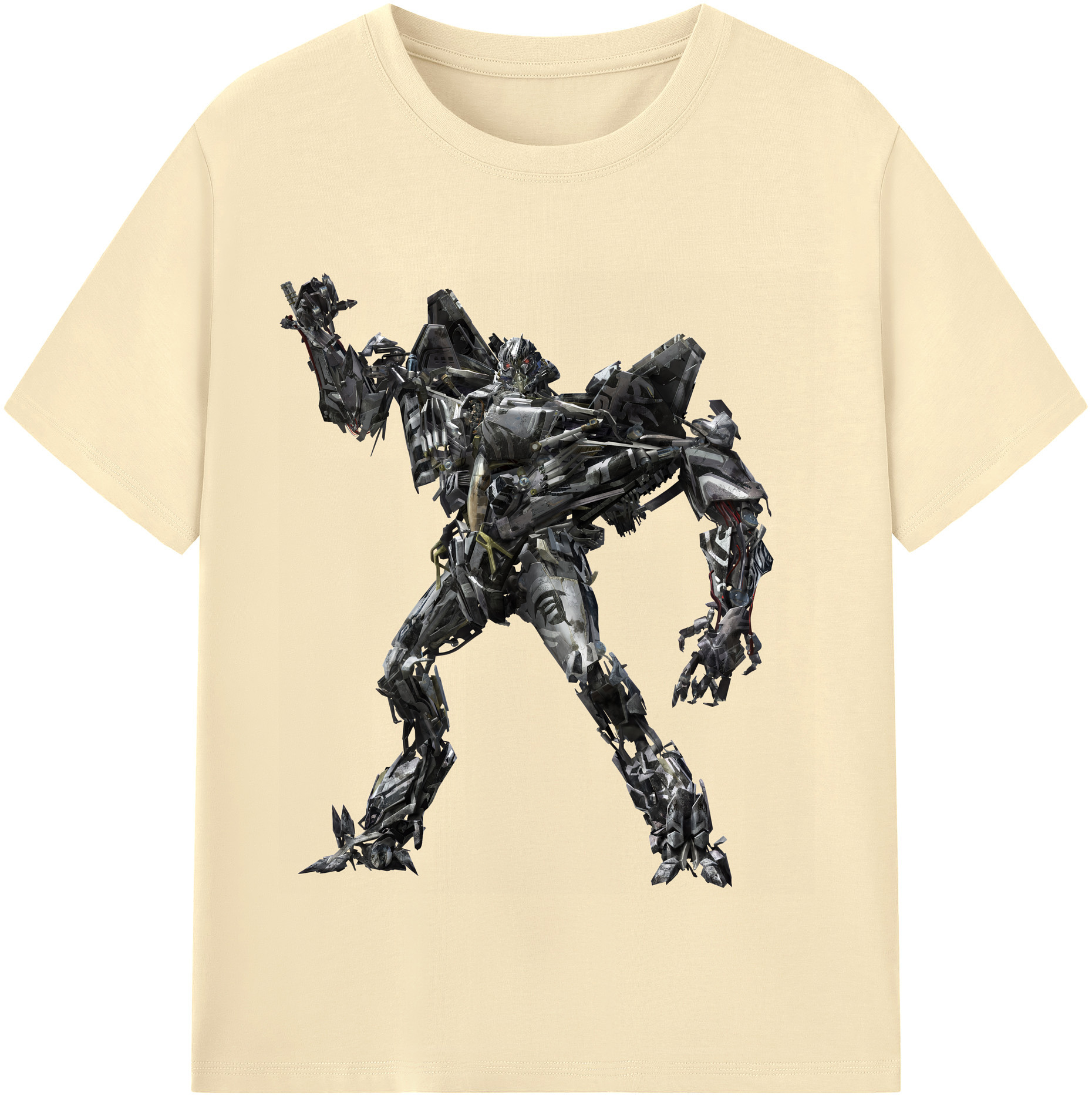 （画像用） Transformers トランスフォーマー 綿100％半袖Tシャツ（フロントプリント）