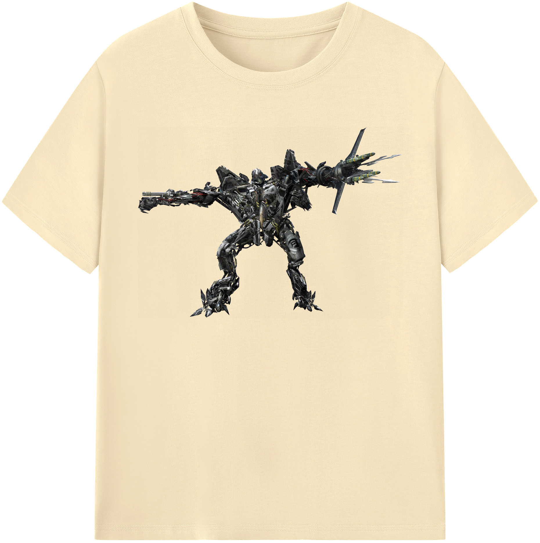 （画像用） Transformers トランスフォーマー 綿100％半袖Tシャツ（フロントプリント）