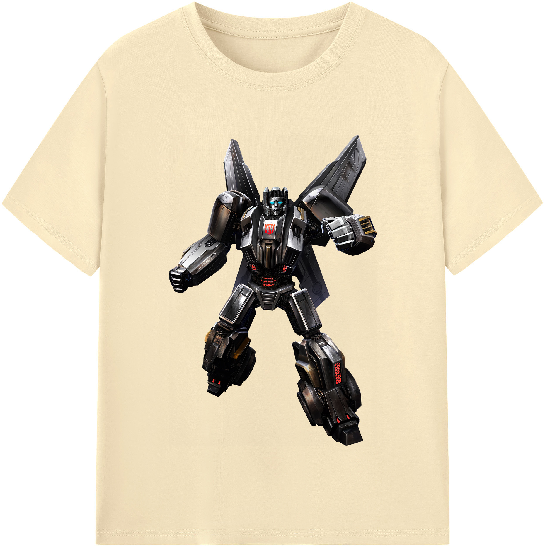 （画像用） Transformers トランスフォーマー 綿100％半袖Tシャツ（フロントプリント）