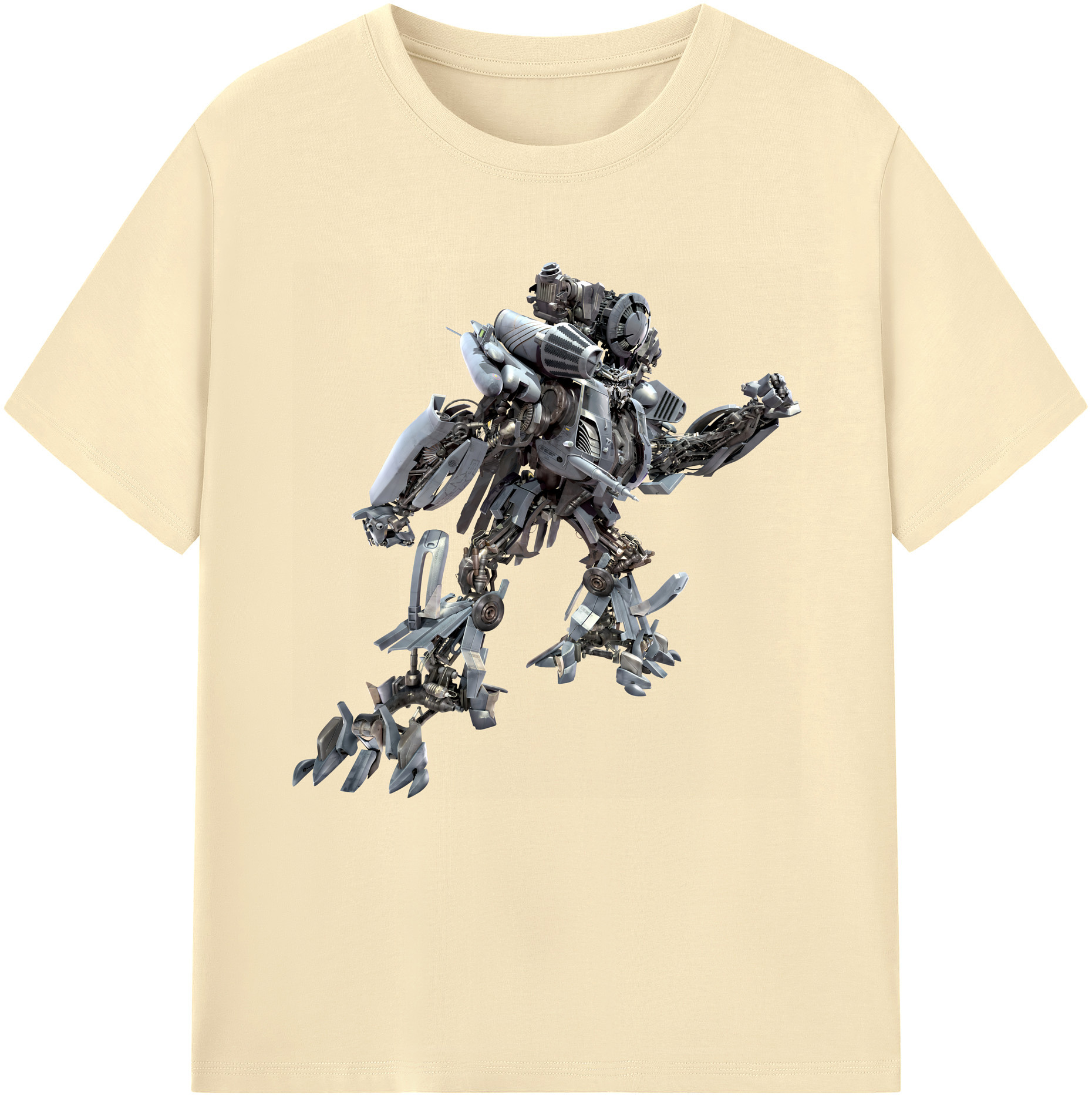 （画像用） Transformers トランスフォーマー 綿100％半袖Tシャツ（フロントプリント）