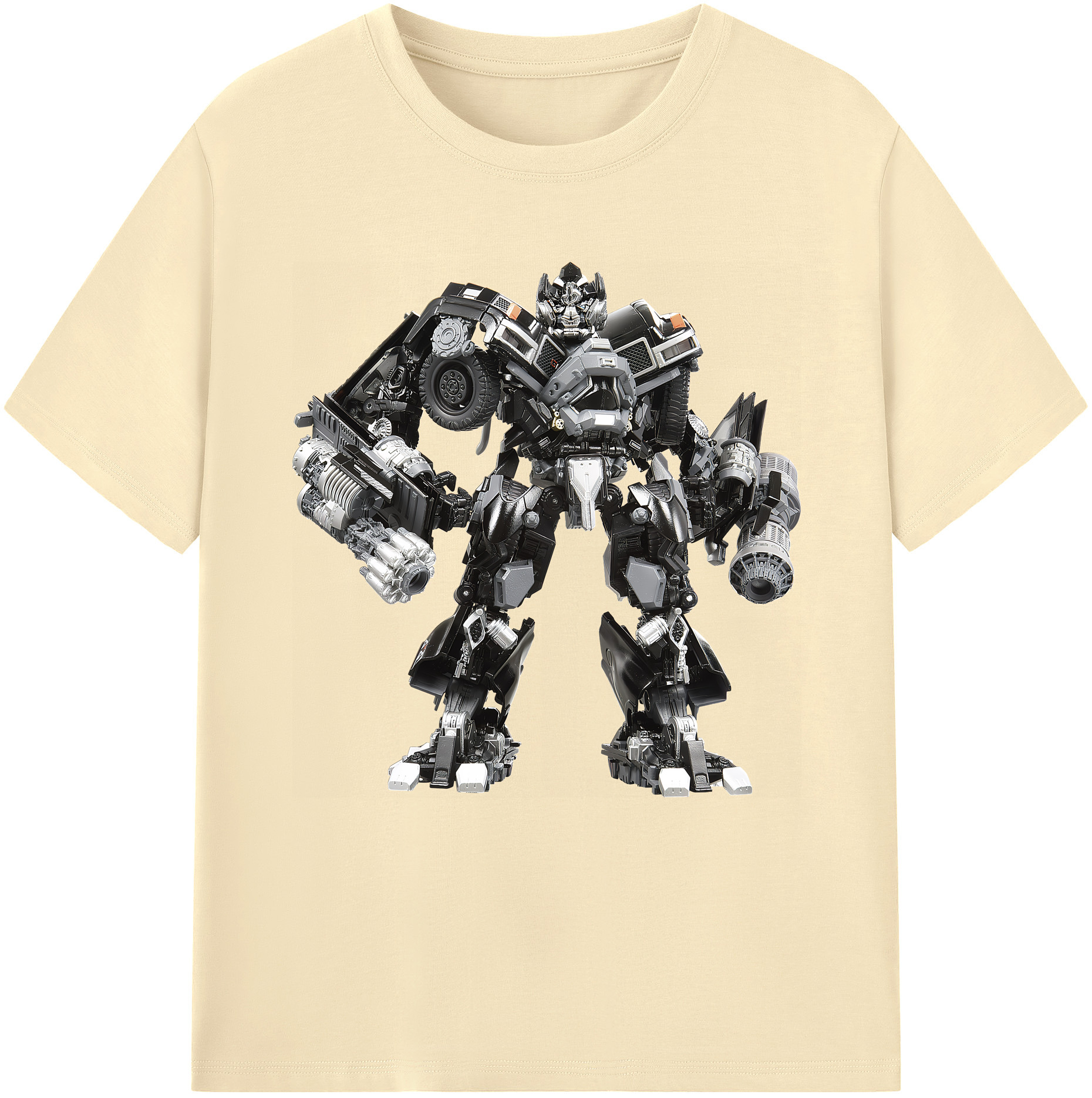 （画像用） Transformers トランスフォーマー 綿100％半袖Tシャツ（フロントプリント）