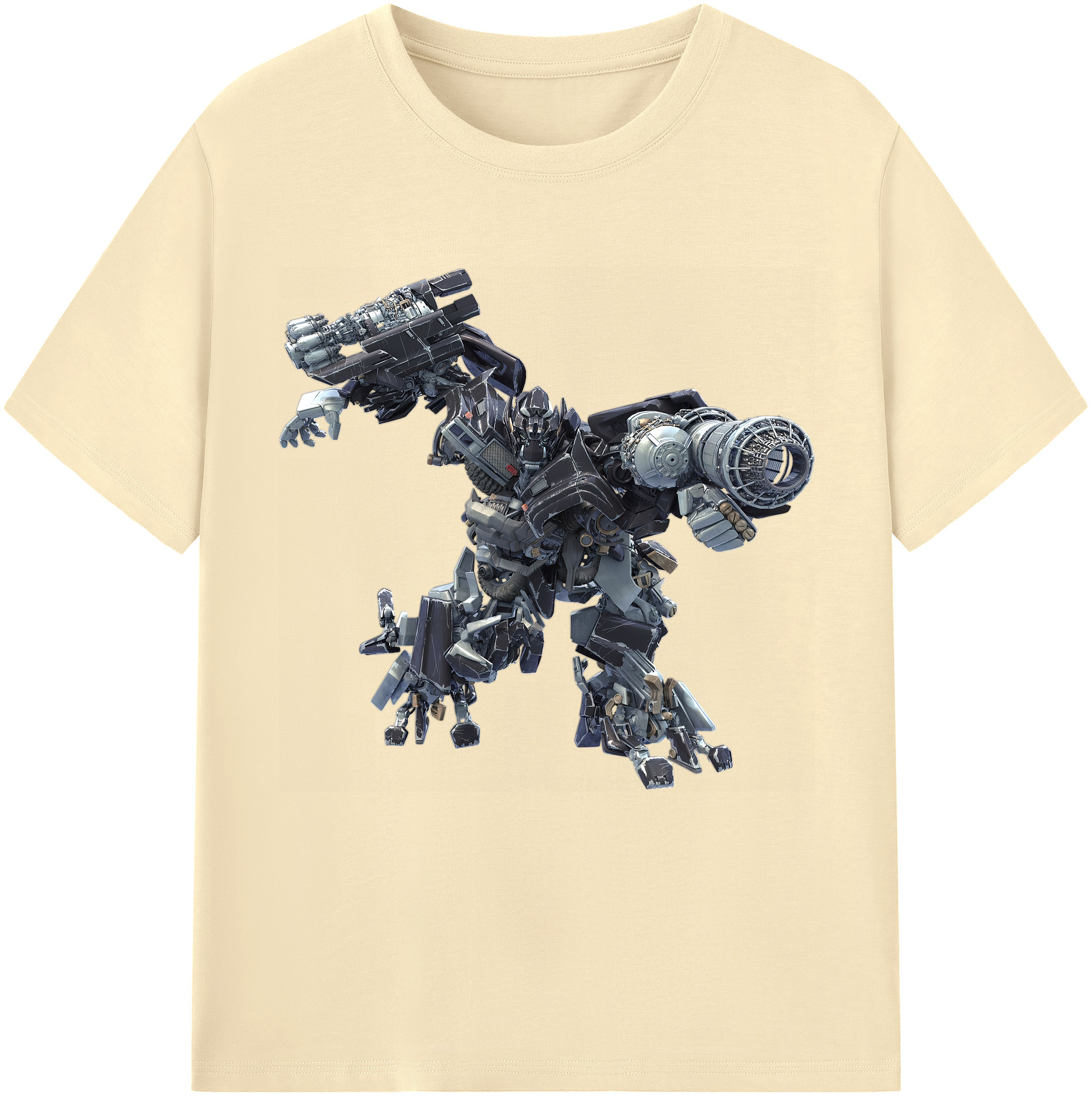 （画像用） Transformers トランスフォーマー 綿100％半袖Tシャツ（フロントプリント）