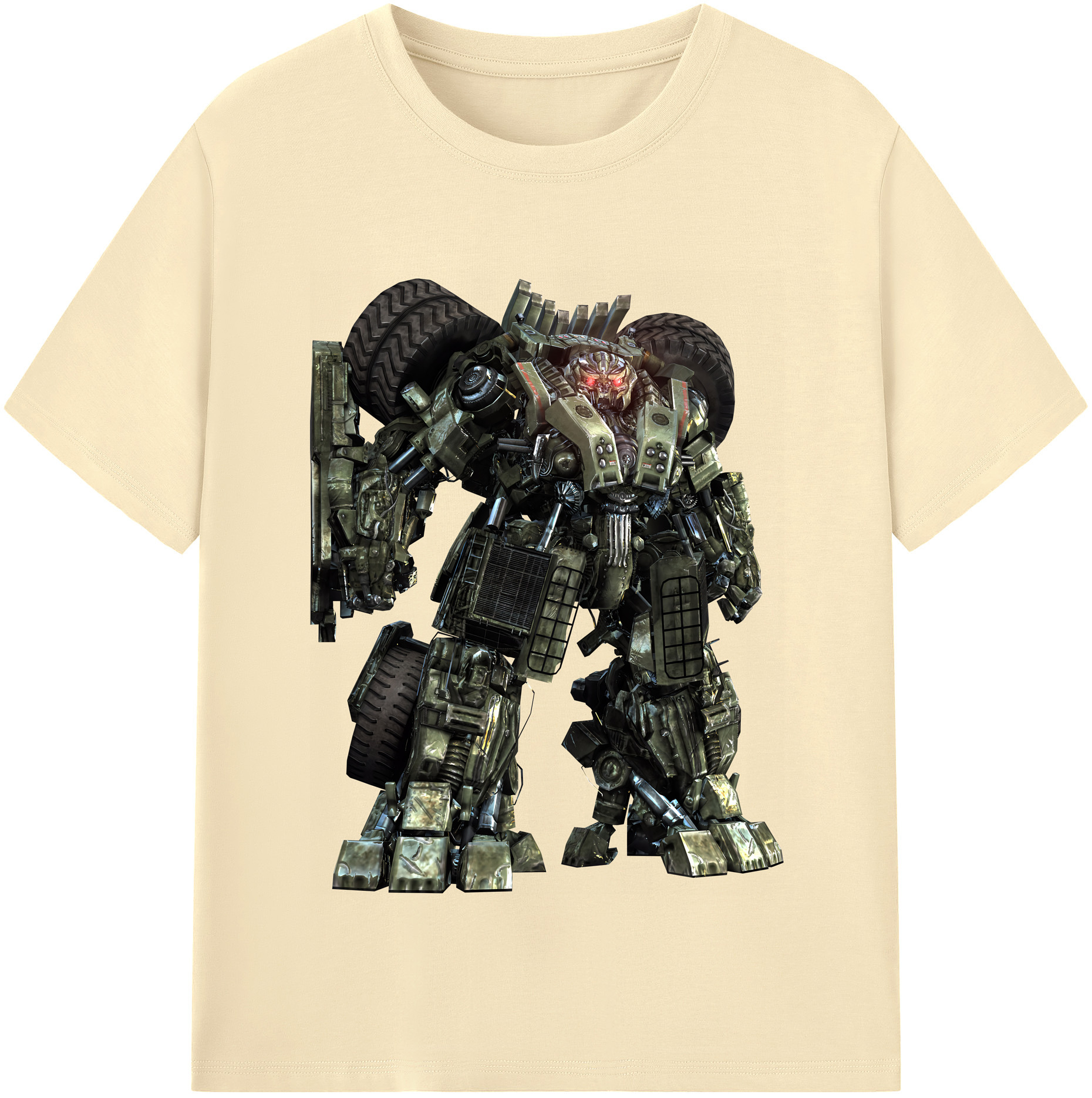 （画像用） Transformers トランスフォーマー 綿100％半袖Tシャツ（フロントプリント）