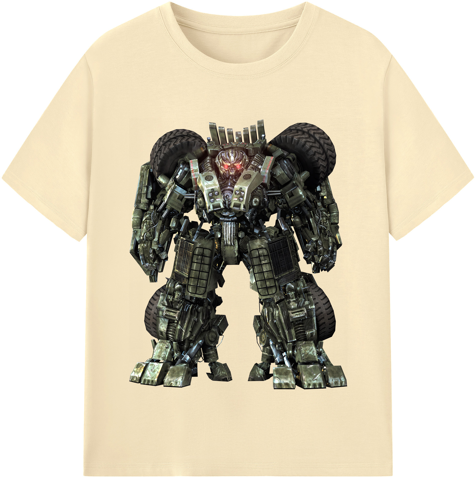 （画像用） Transformers トランスフォーマー 綿100％半袖Tシャツ（フロントプリント）