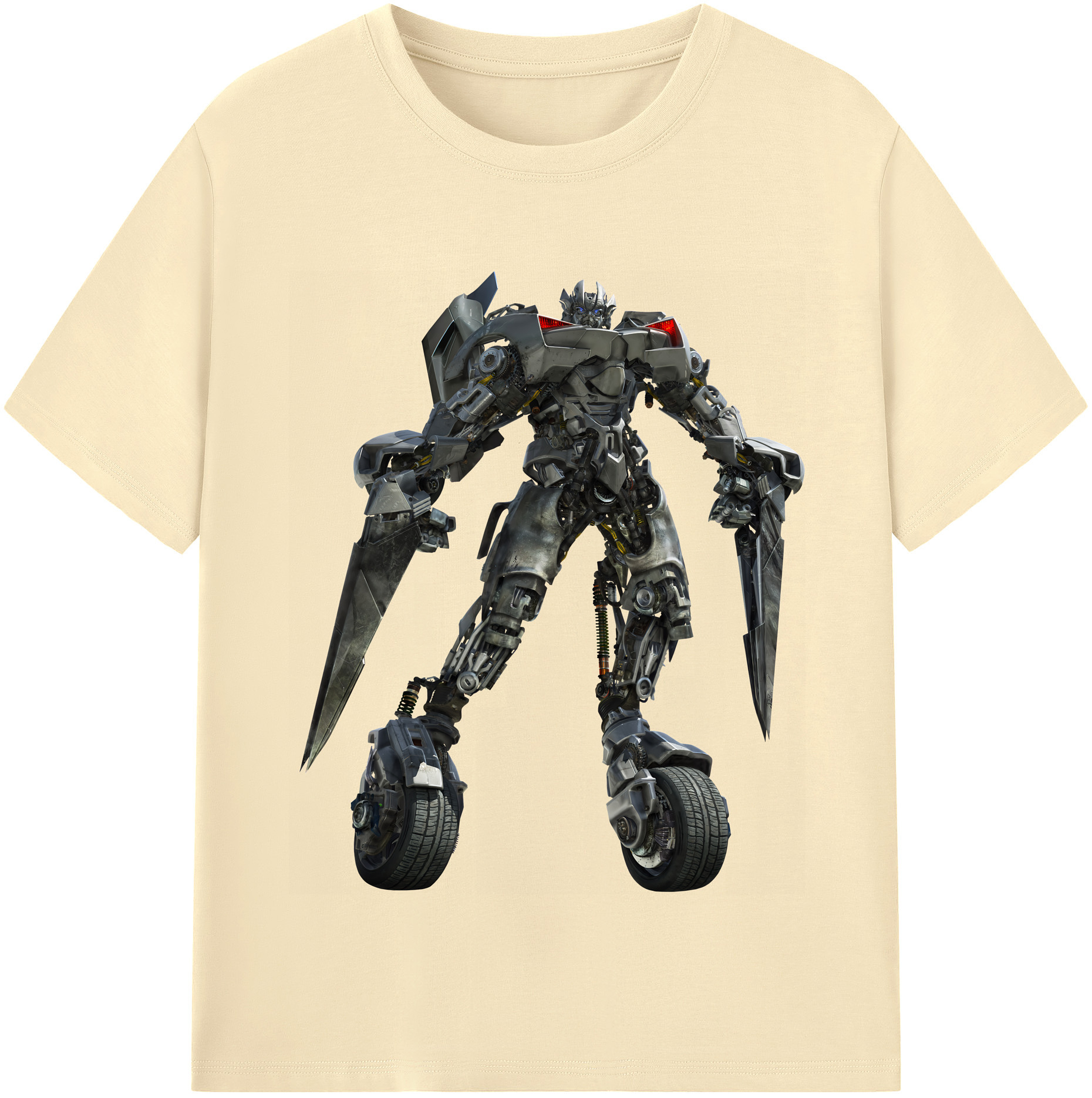 （画像用） Transformers トランスフォーマー 綿100％半袖Tシャツ（フロントプリント）