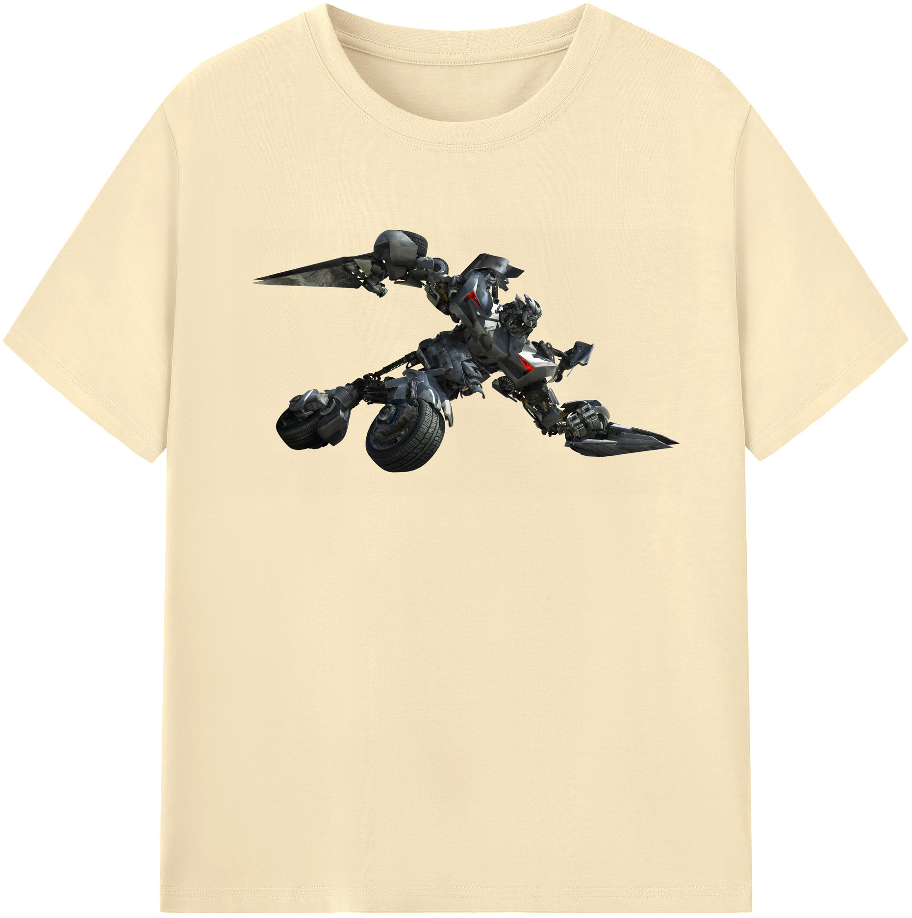 （画像用） Transformers トランスフォーマー 綿100％半袖Tシャツ（フロントプリント）