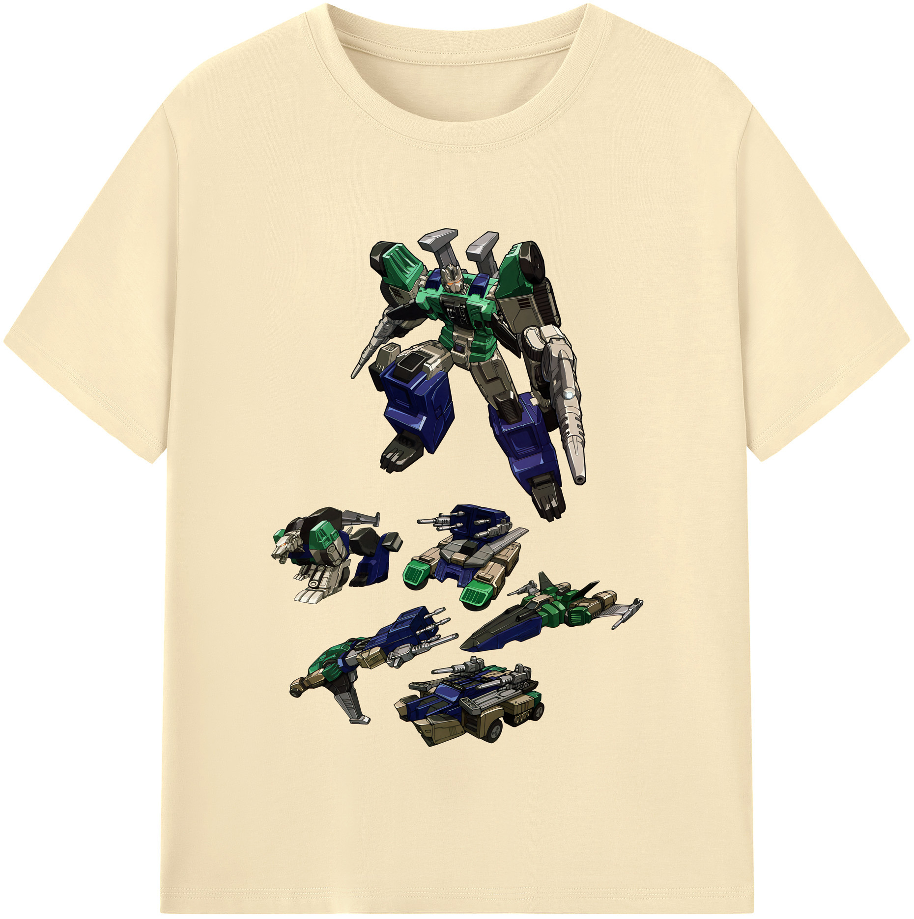 （画像用） Transformers トランスフォーマー 綿100％半袖Tシャツ（フロントプリント）