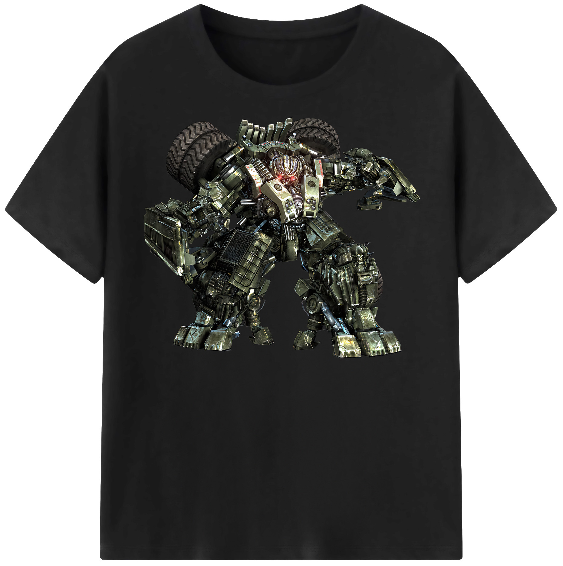 （画像用） Transformers トランスフォーマー 綿100％半袖Tシャツ（フロントプリント）