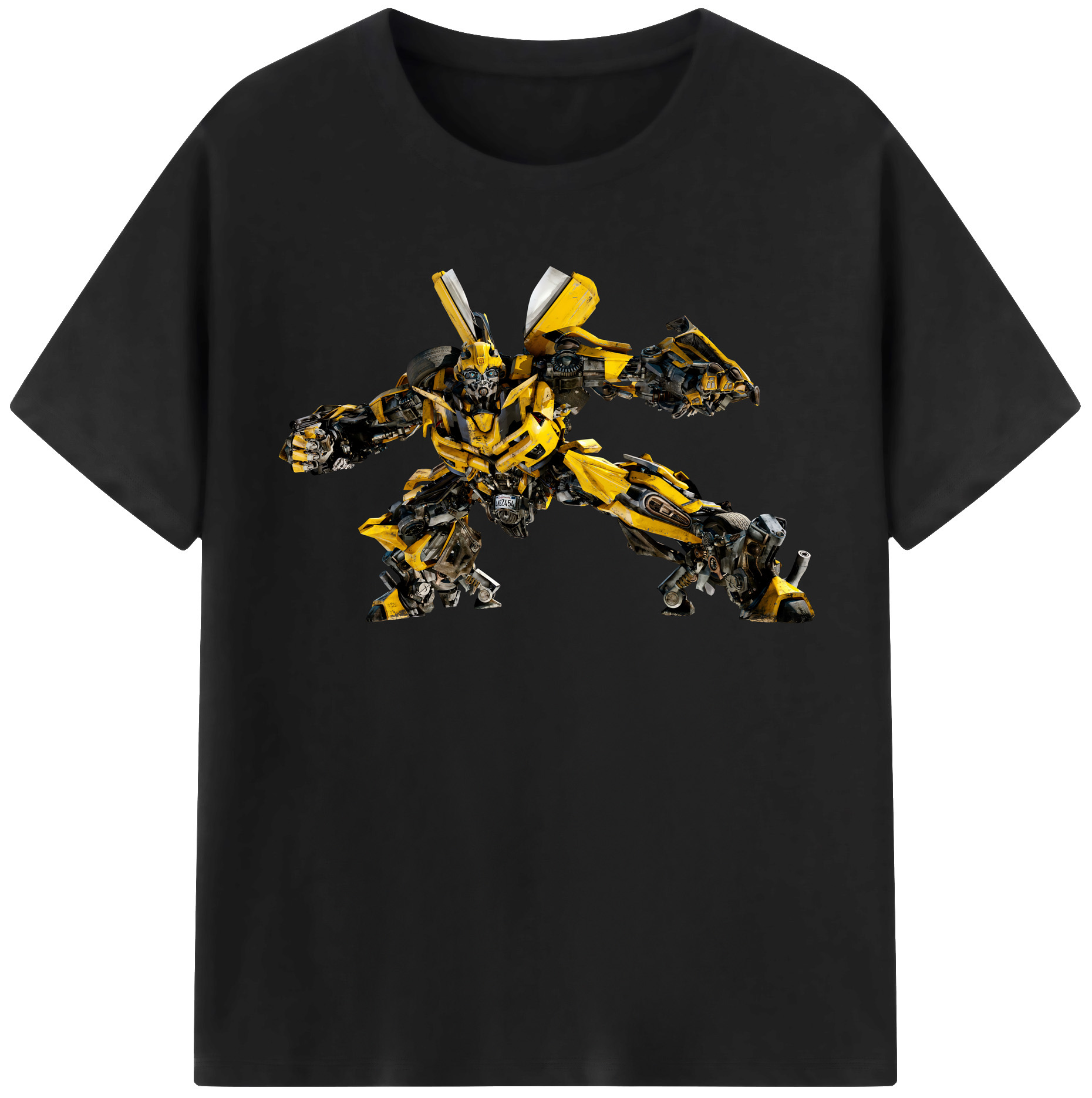 （画像用） Transformers トランスフォーマー 綿100％半袖Tシャツ（フロントプリント）