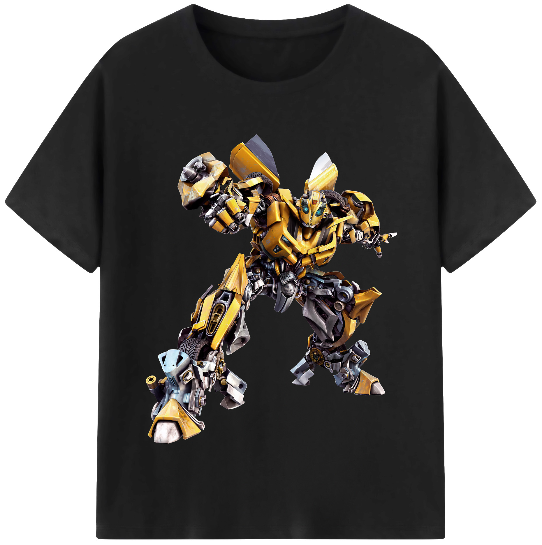 （画像用） Transformers トランスフォーマー 綿100％半袖Tシャツ（フロントプリント）