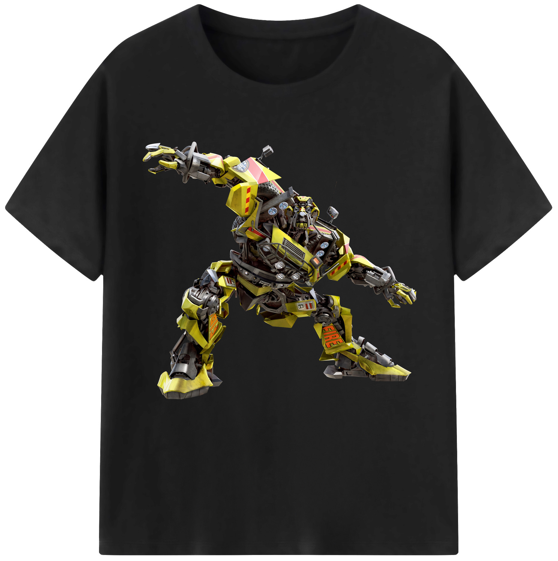 （画像用） Transformers トランスフォーマー 綿100％半袖Tシャツ（フロントプリント）