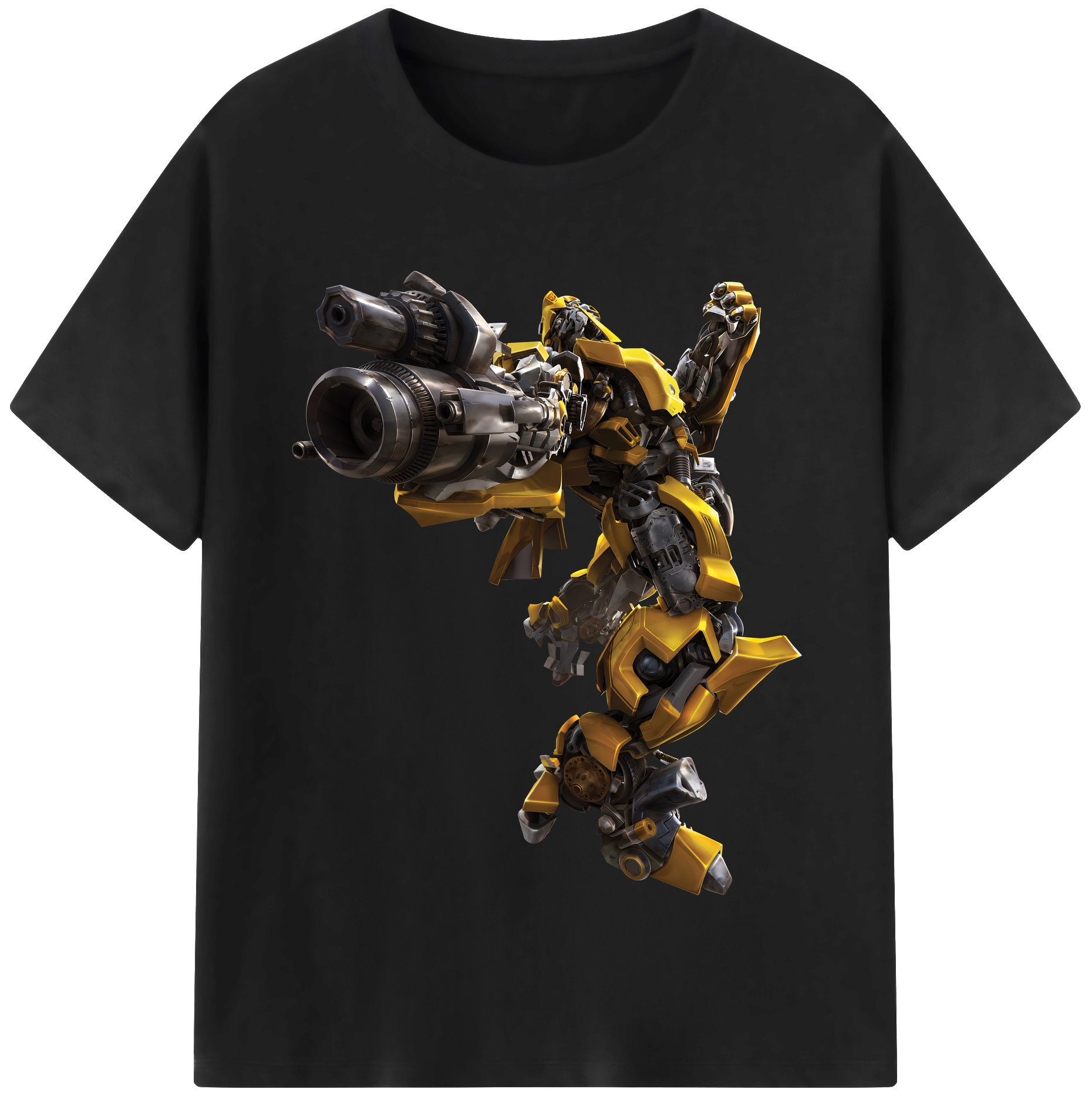 （画像用） Transformers トランスフォーマー 綿100％半袖Tシャツ（フロントプリント）