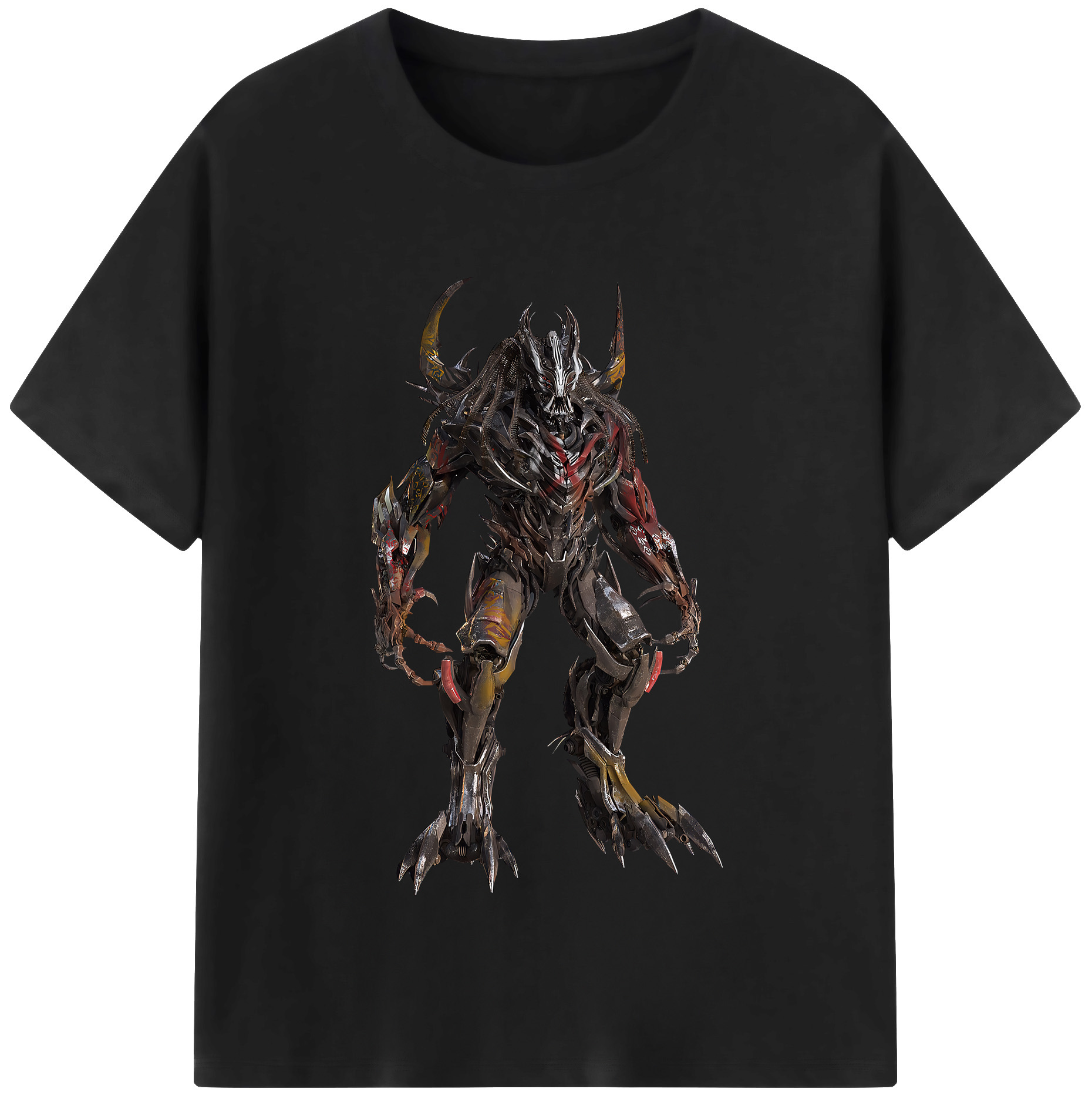 （画像用） Transformers トランスフォーマー 綿100％半袖Tシャツ（フロントプリント）