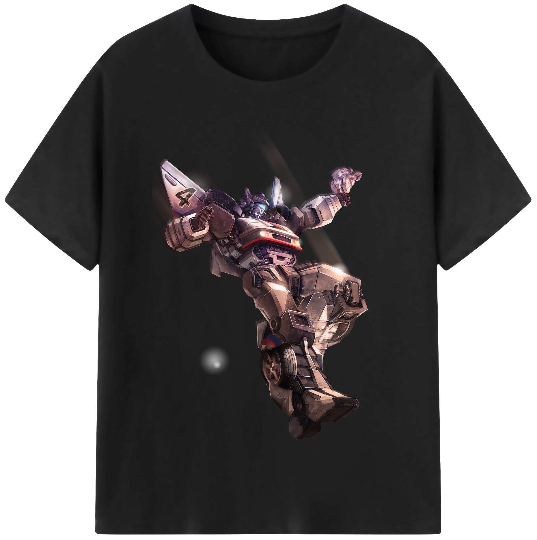 （画像用） Transformers トランスフォーマー 綿100％半袖Tシャツ（フロントプリント）