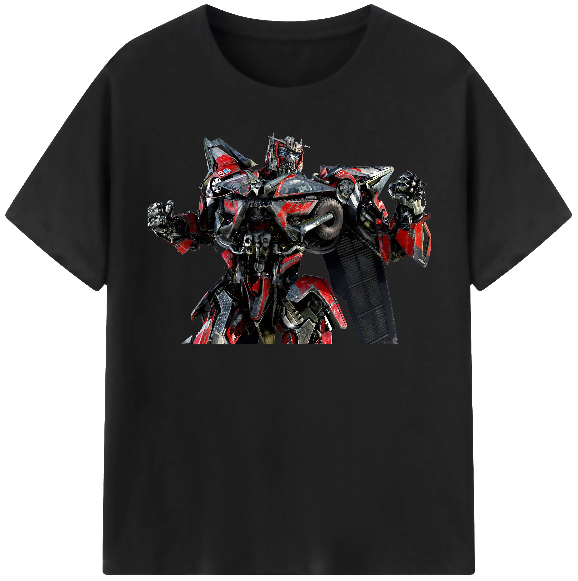 （画像用） Transformers トランスフォーマー 綿100％半袖Tシャツ（フロントプリント）