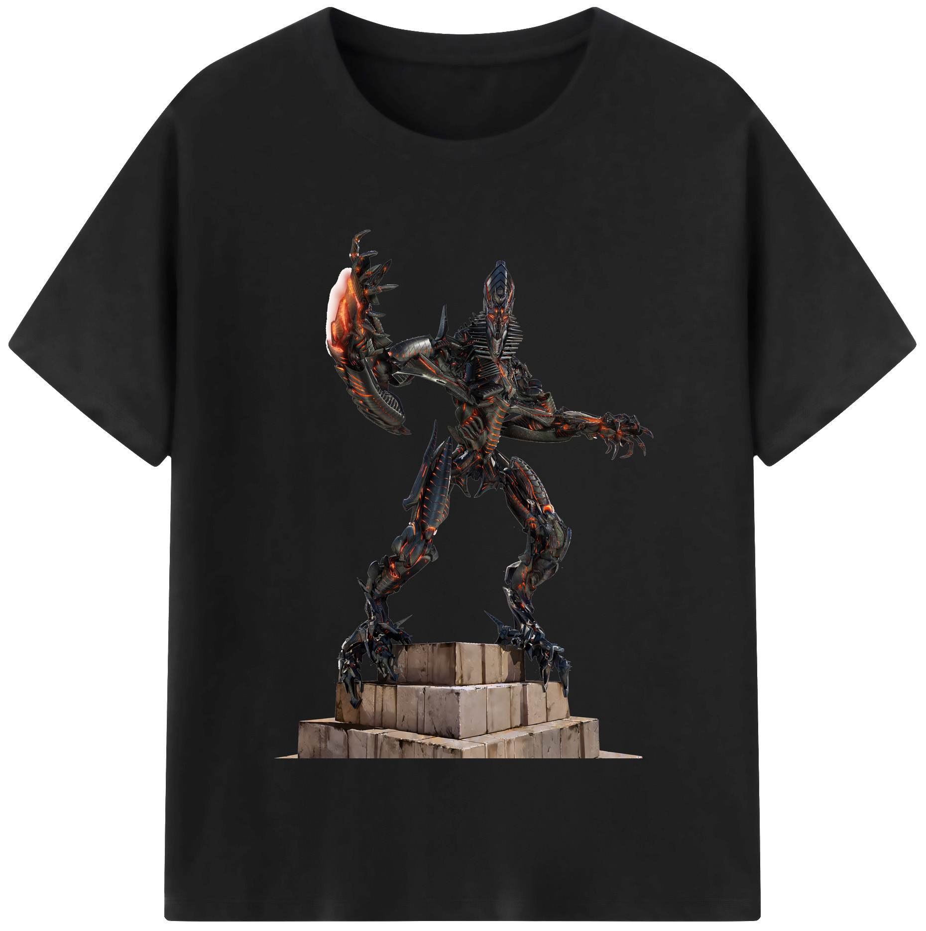（画像用） Transformers トランスフォーマー 綿100％半袖Tシャツ（フロントプリント）