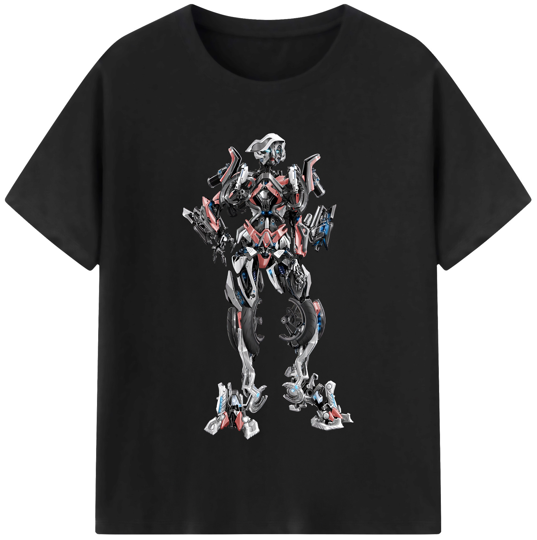 （画像用） Transformers トランスフォーマー 綿100％半袖Tシャツ（フロントプリント）