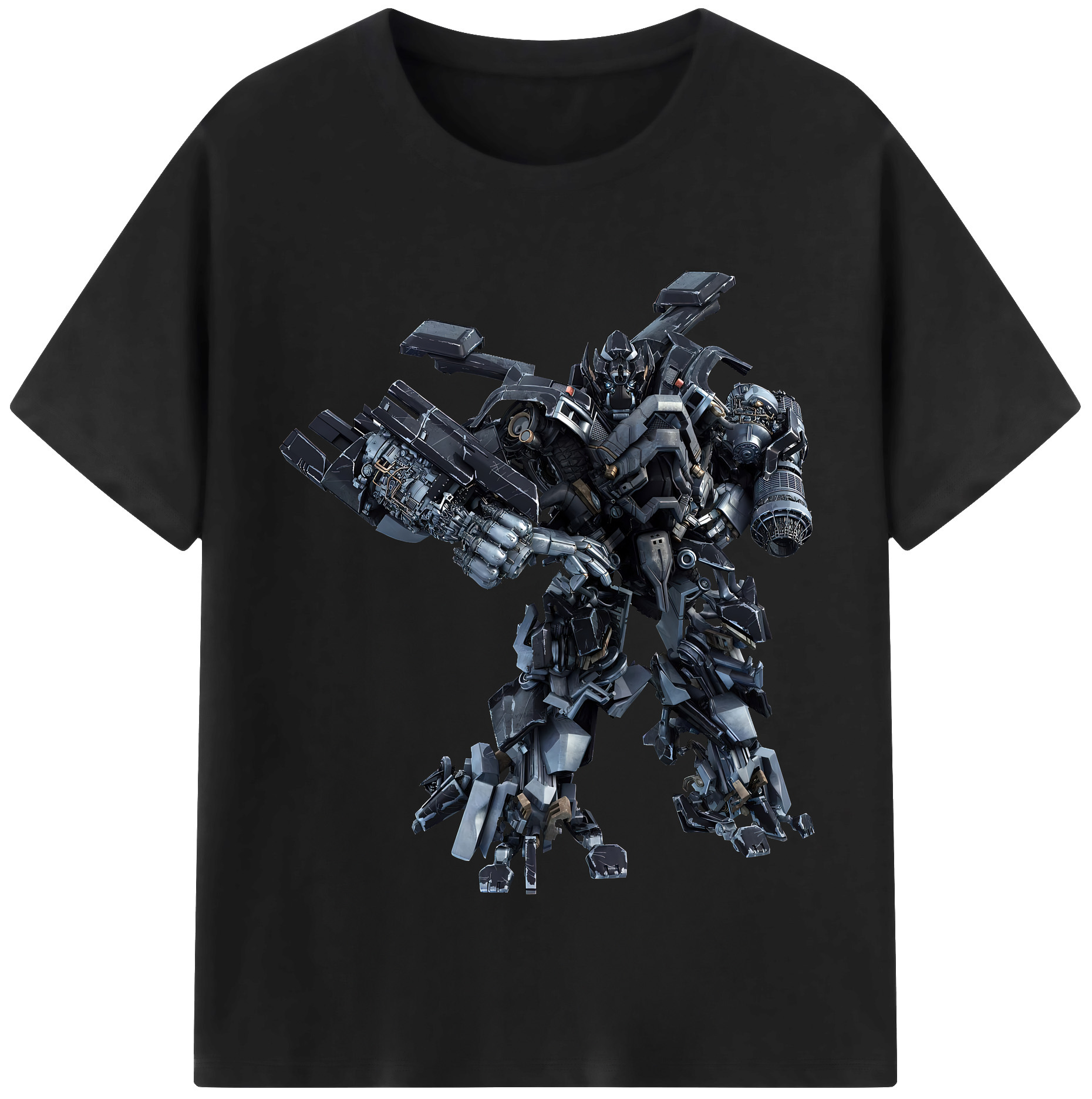 （画像用） Transformers トランスフォーマー 綿100％半袖Tシャツ（フロントプリント）