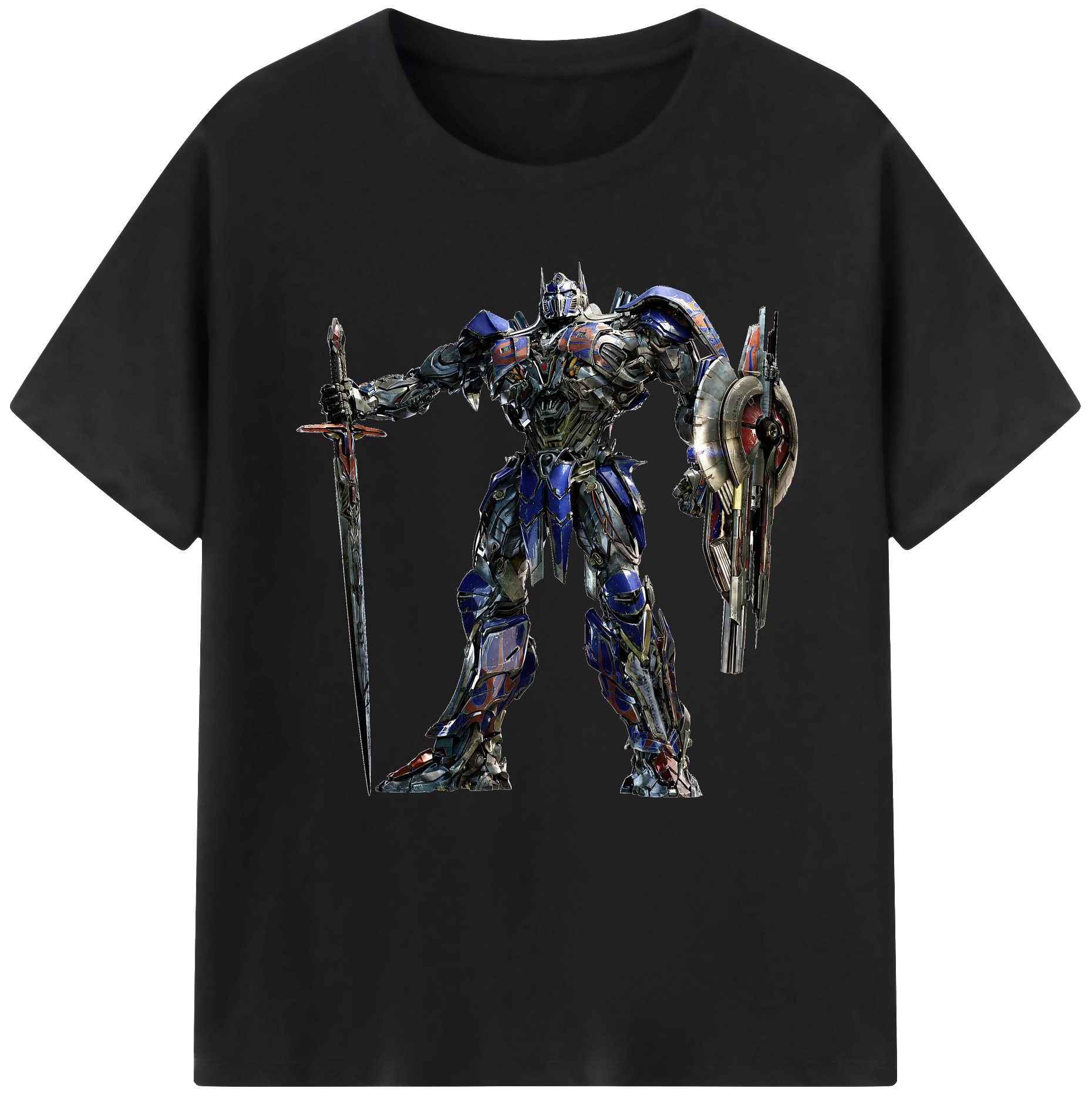 （画像用） Transformers トランスフォーマー 綿100％半袖Tシャツ（フロントプリント）