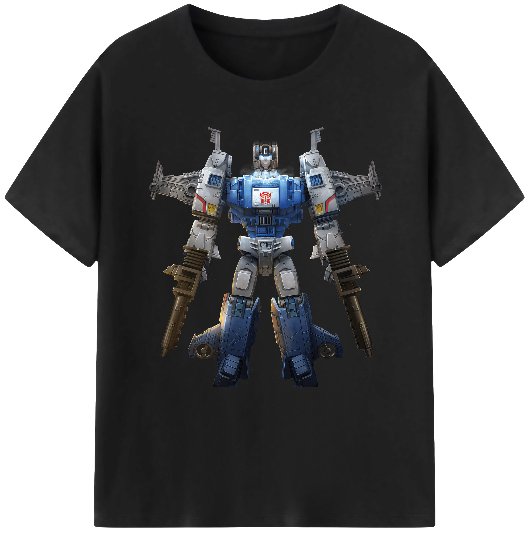 （画像用） Transformers トランスフォーマー 綿100％半袖Tシャツ（フロントプリント）