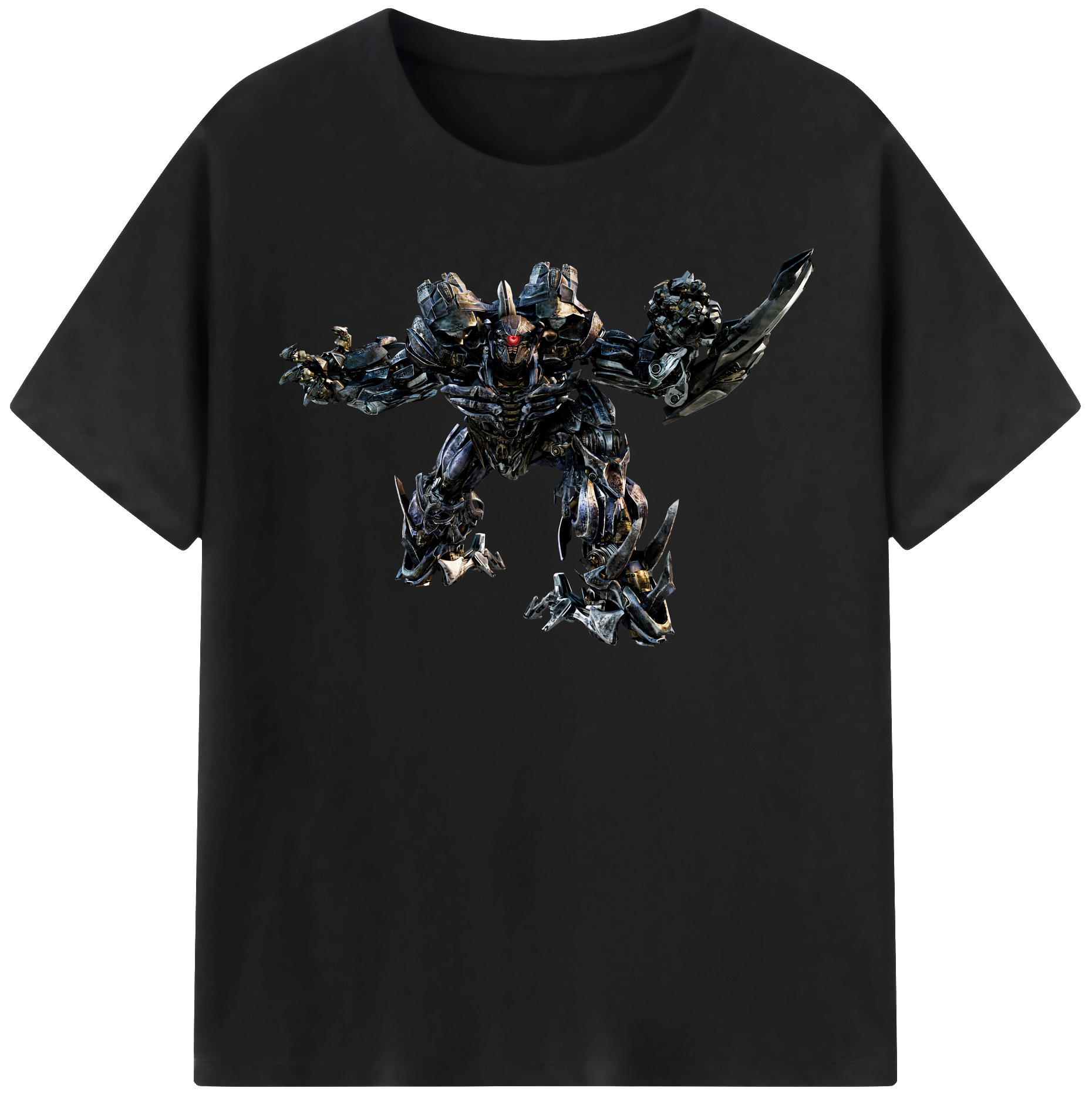 （画像用） Transformers トランスフォーマー 綿100％半袖Tシャツ（フロントプリント）