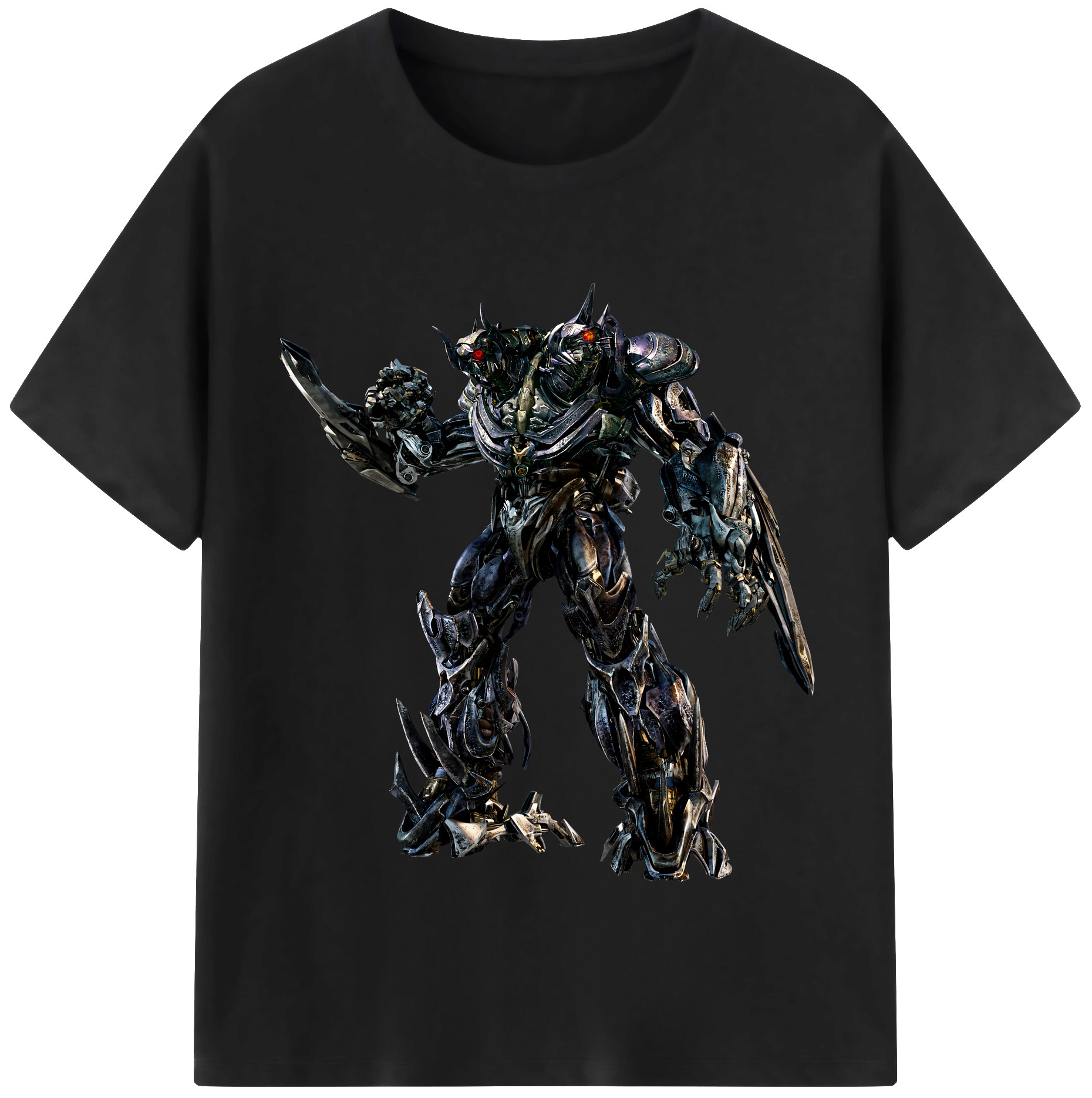 （画像用） Transformers トランスフォーマー 綿100％半袖Tシャツ（フロントプリント）