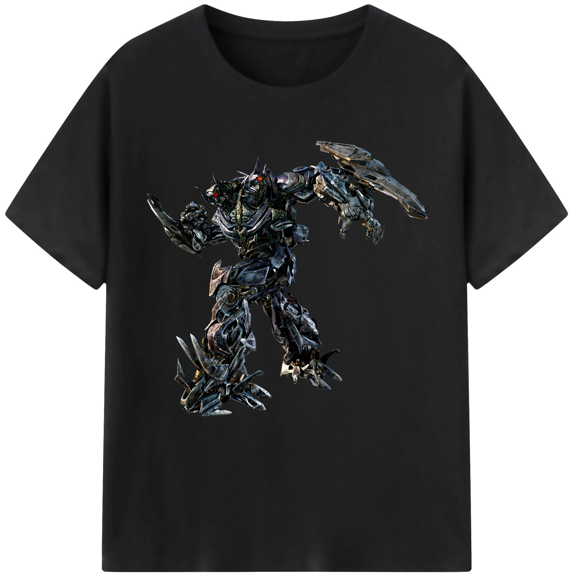 （画像用） Transformers トランスフォーマー 綿100％半袖Tシャツ（フロントプリント）