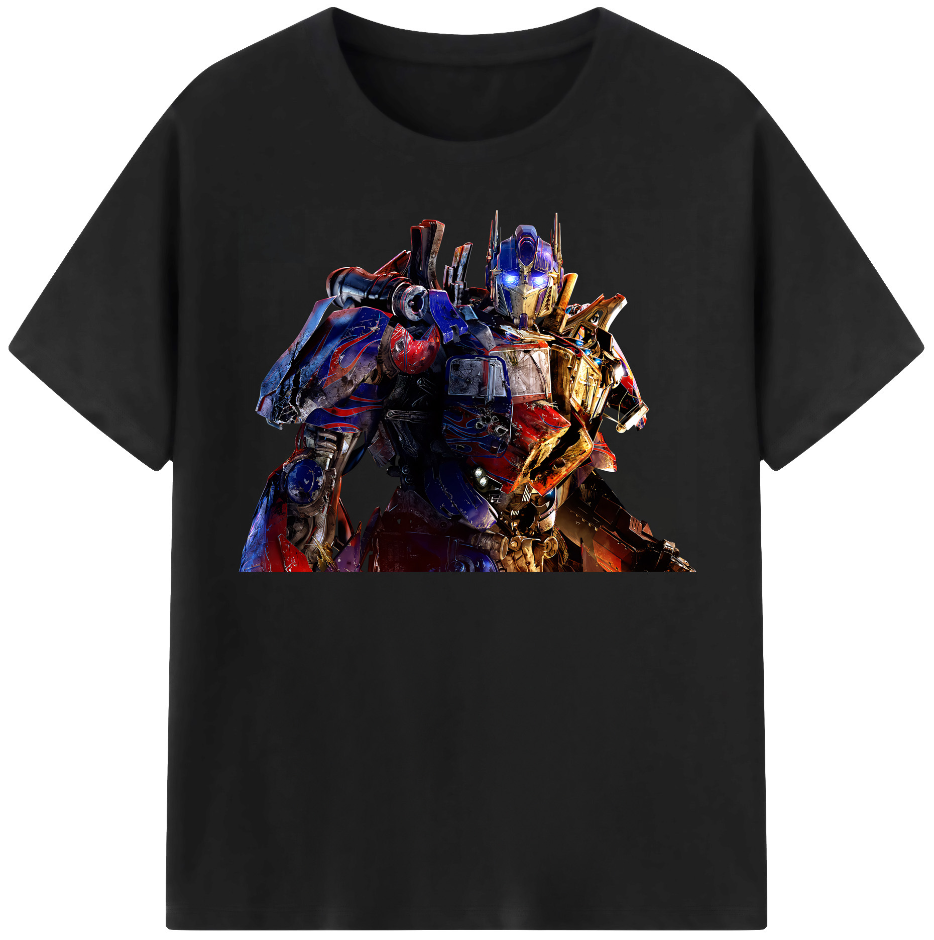 （画像用） Transformers トランスフォーマー 綿100％半袖Tシャツ（フロントプリント）