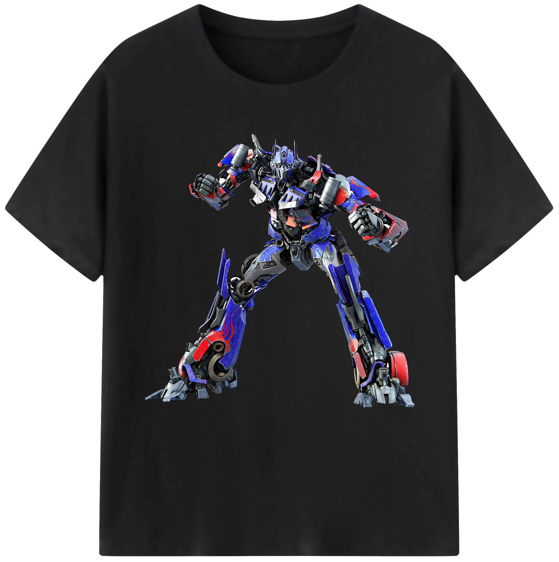 （画像用） Transformers トランスフォーマー 綿100％半袖Tシャツ（フロントプリント）