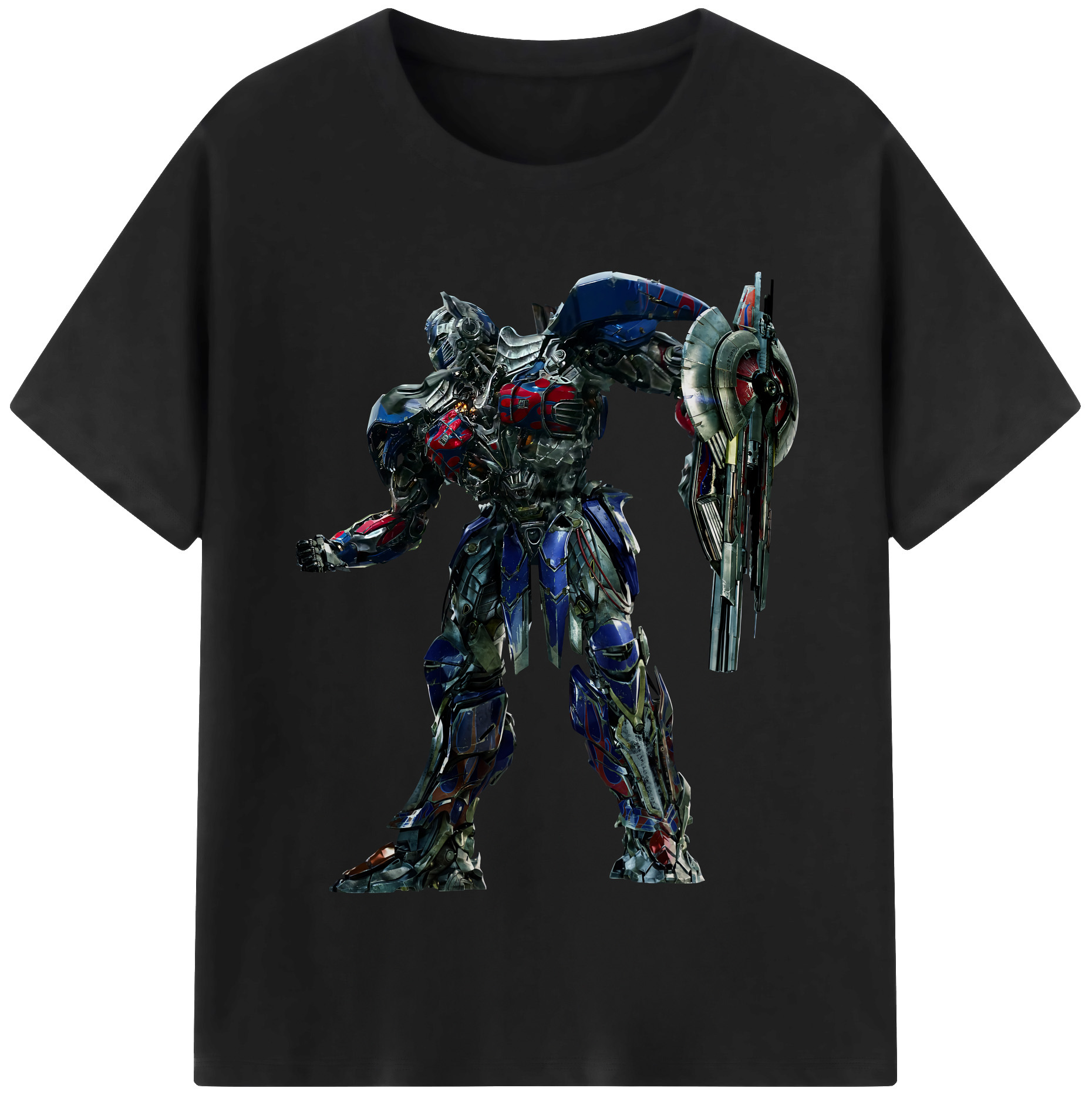 （画像用） Transformers トランスフォーマー 綿100％半袖Tシャツ（フロントプリント）