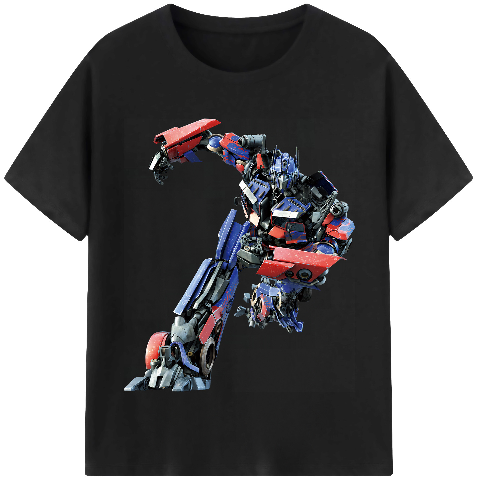 （画像用） Transformers トランスフォーマー 綿100％半袖Tシャツ（フロントプリント）