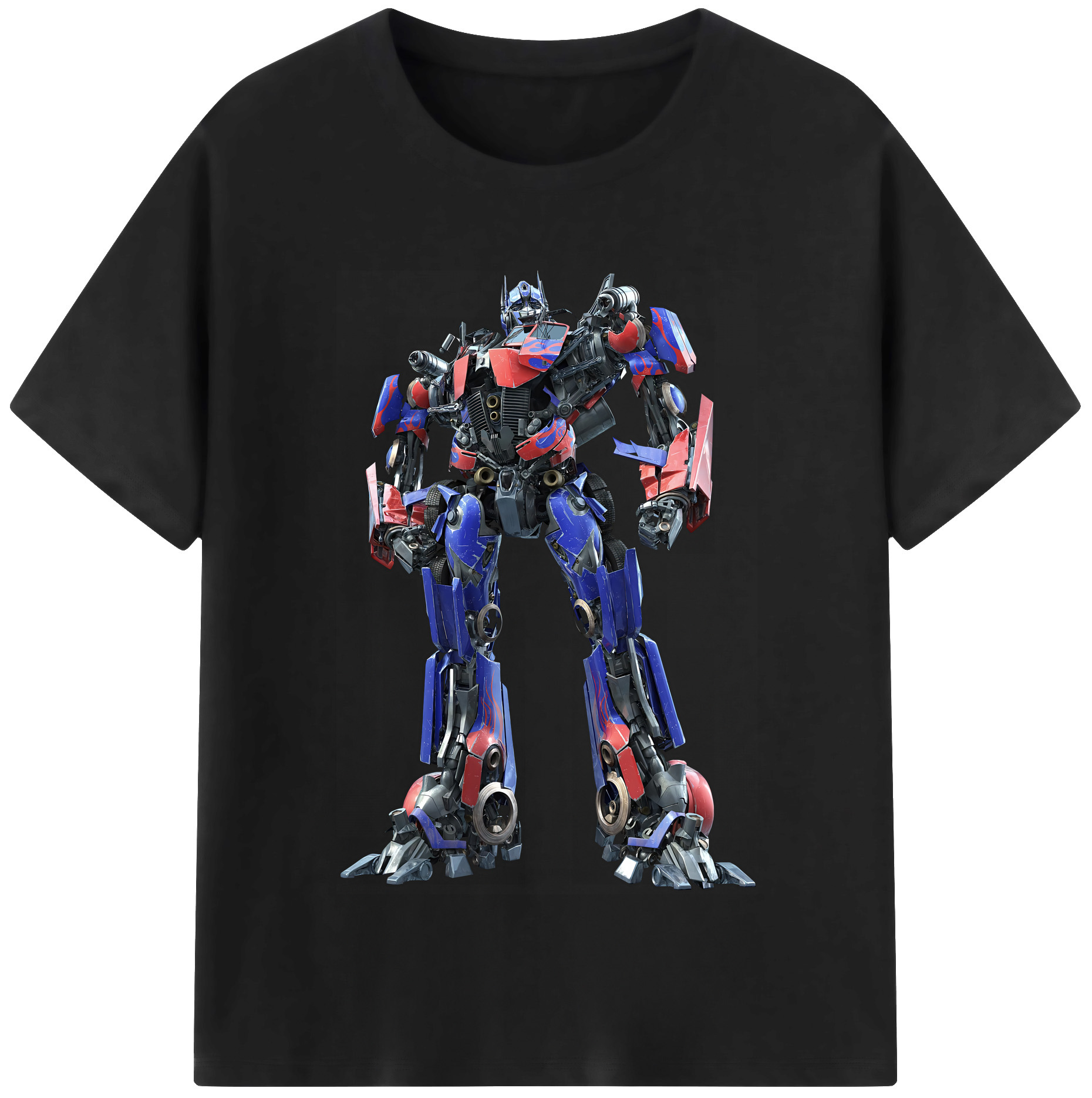 （画像用） Transformers トランスフォーマー 綿100％半袖Tシャツ（フロントプリント）