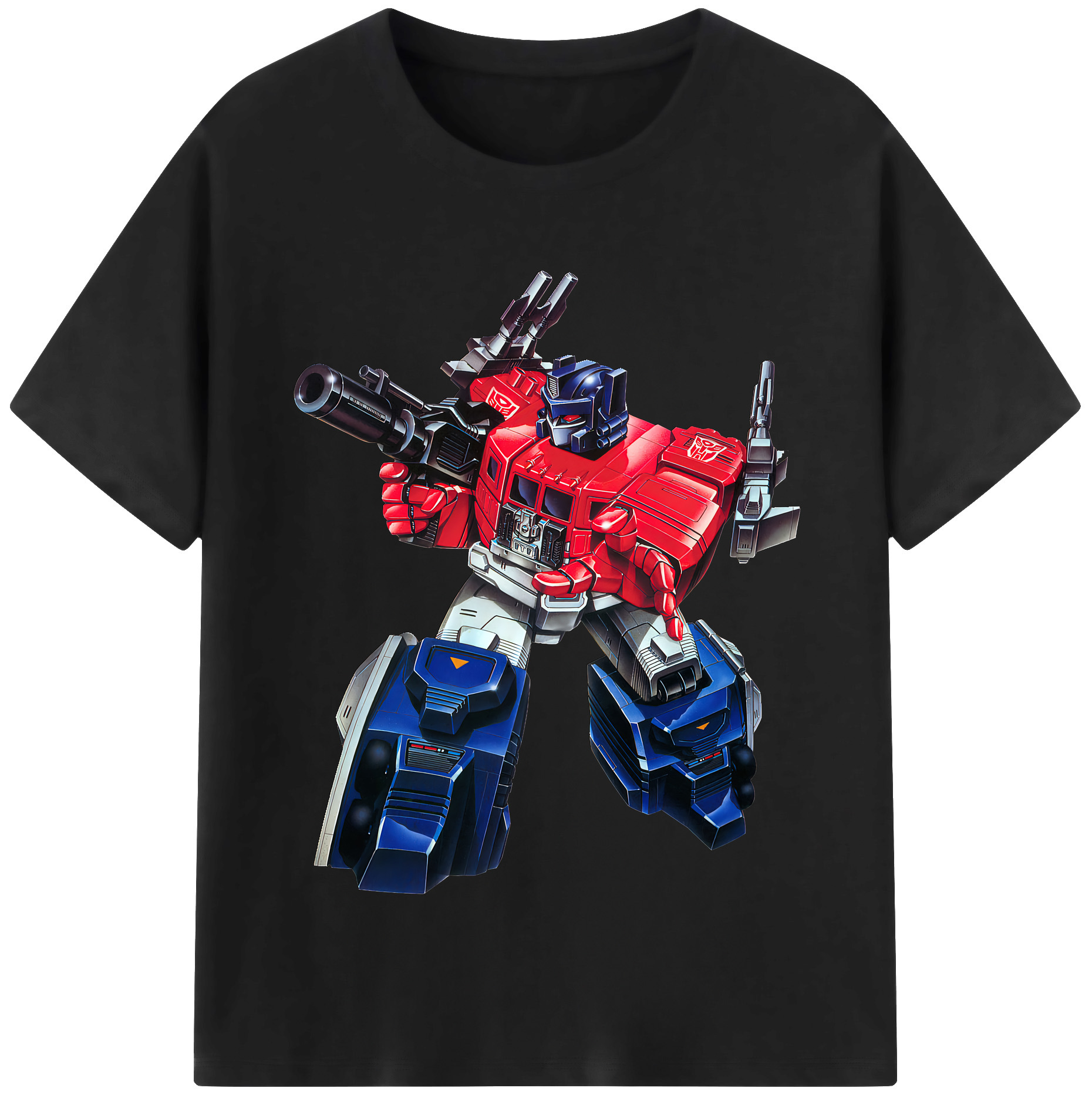 （画像用） Transformers トランスフォーマー 綿100％半袖Tシャツ（フロントプリント）