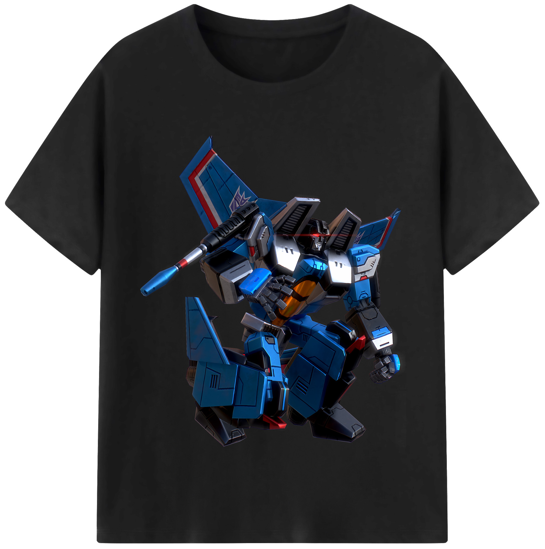 （画像用） Transformers トランスフォーマー 綿100％半袖Tシャツ（フロントプリント）