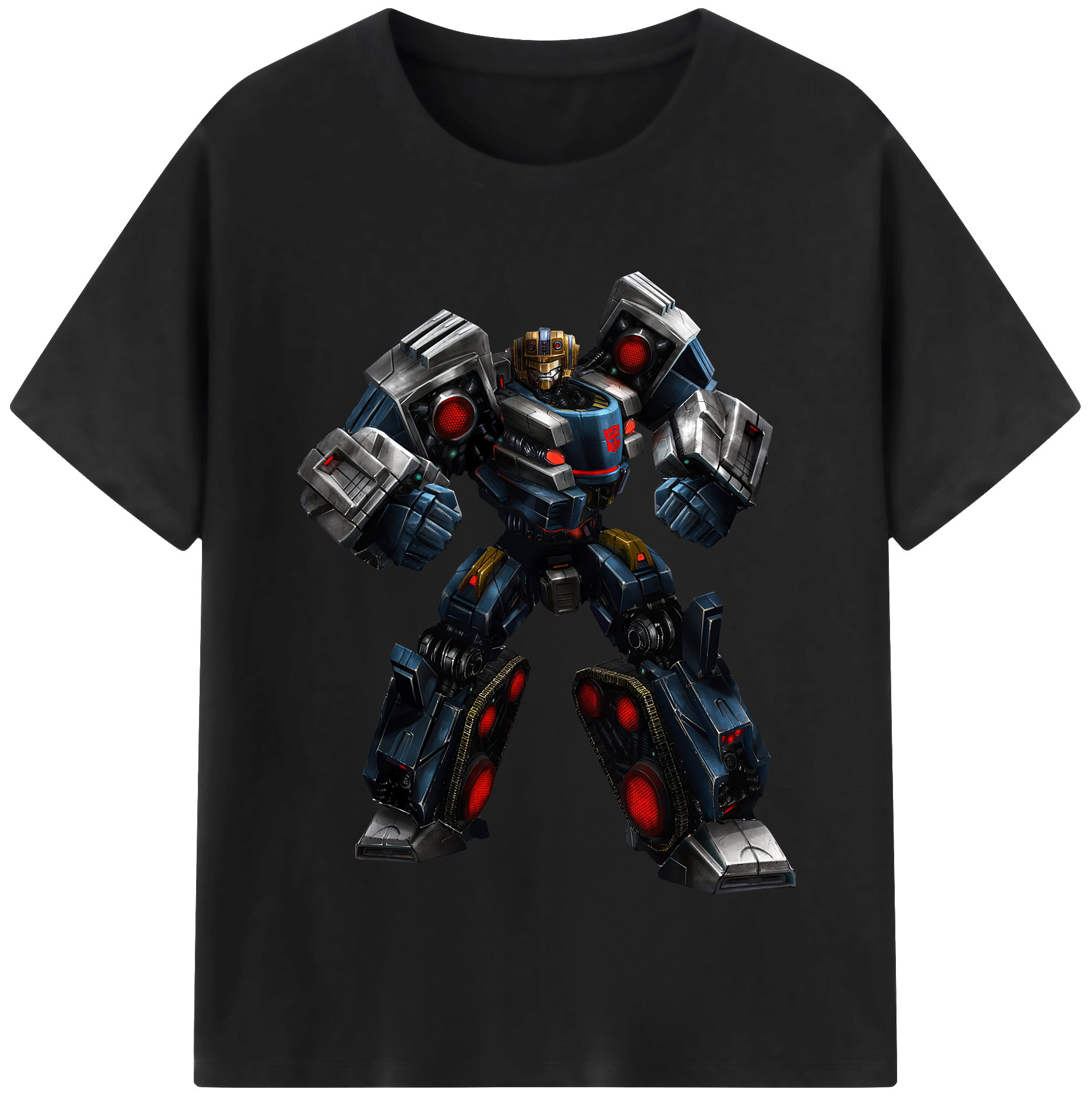 （画像用） Transformers トランスフォーマー 綿100％半袖Tシャツ（フロントプリント）