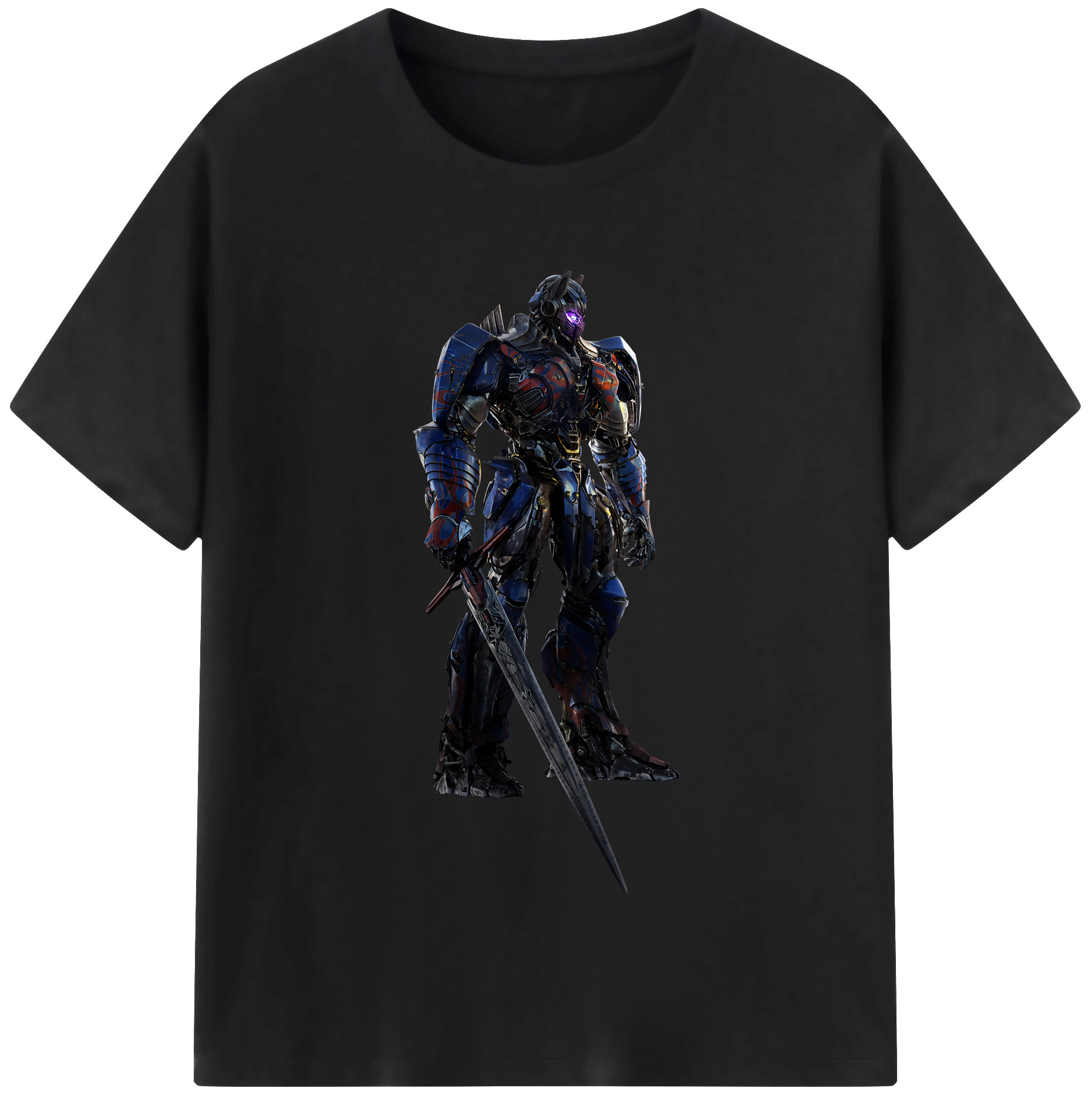 （画像用） Transformers トランスフォーマー 綿100％半袖Tシャツ（フロントプリント）