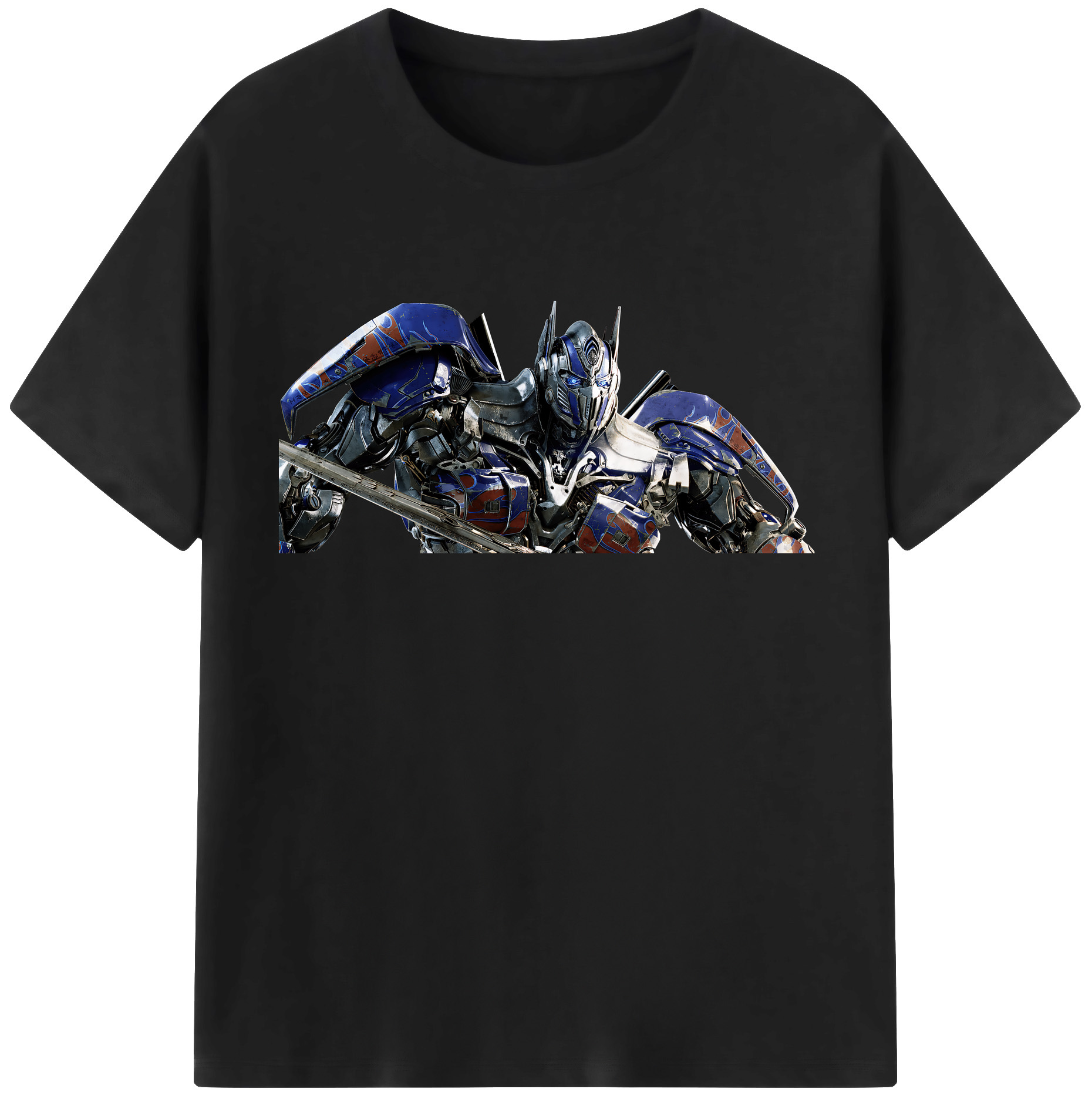 （画像用） Transformers トランスフォーマー 綿100％半袖Tシャツ（フロントプリント）