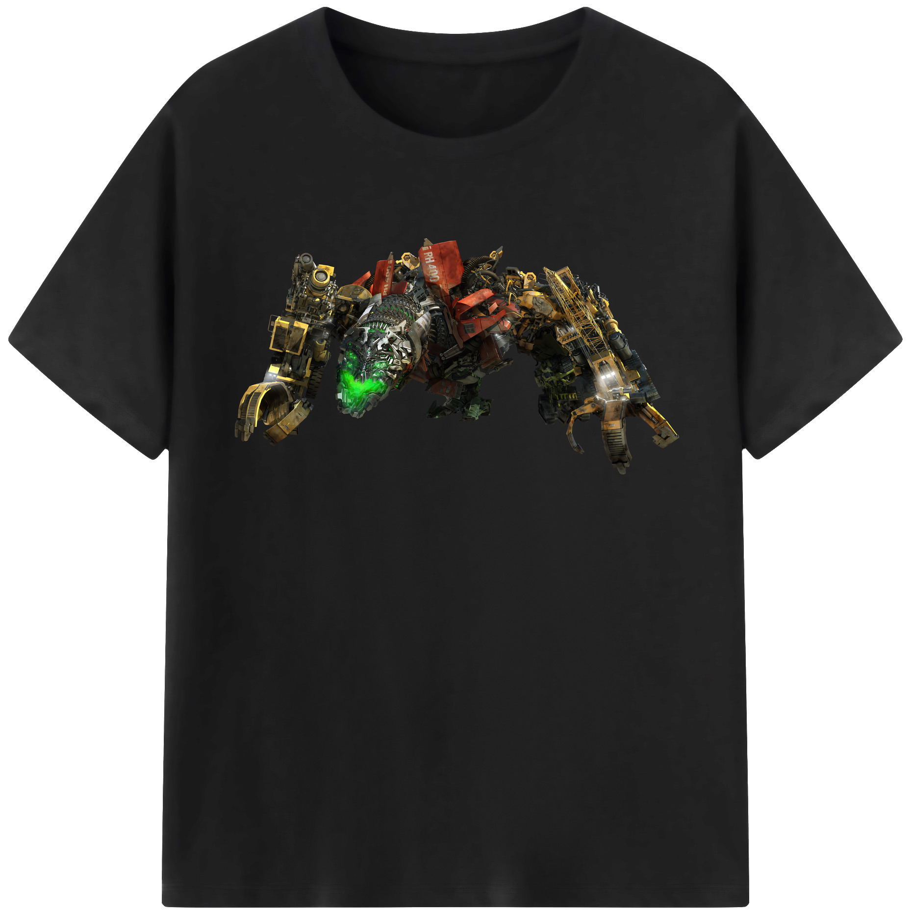（画像用） Transformers トランスフォーマー 綿100％半袖Tシャツ（フロントプリント）