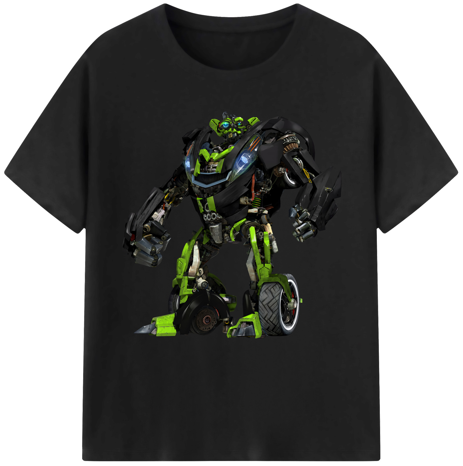 （画像用） Transformers トランスフォーマー 綿100％半袖Tシャツ（フロントプリント）