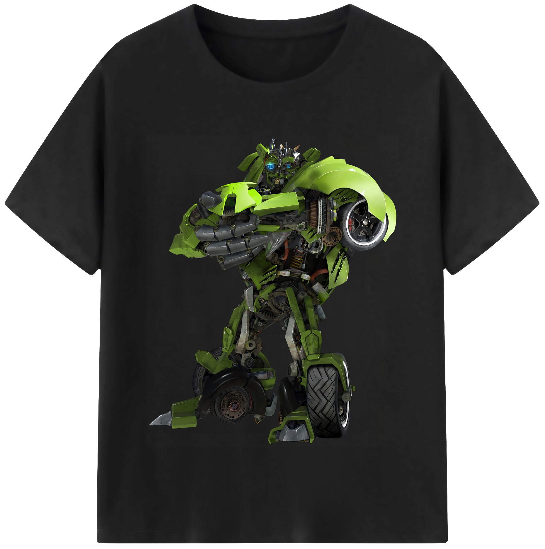 （画像用） Transformers トランスフォーマー 綿100％半袖Tシャツ（フロントプリント）