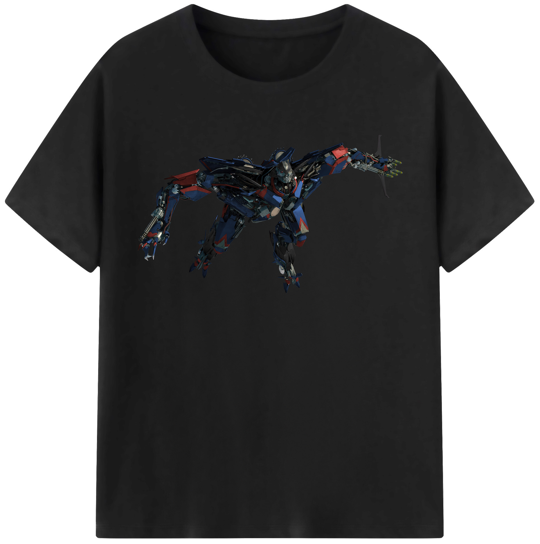 （画像用） Transformers トランスフォーマー 綿100％半袖Tシャツ（フロントプリント）