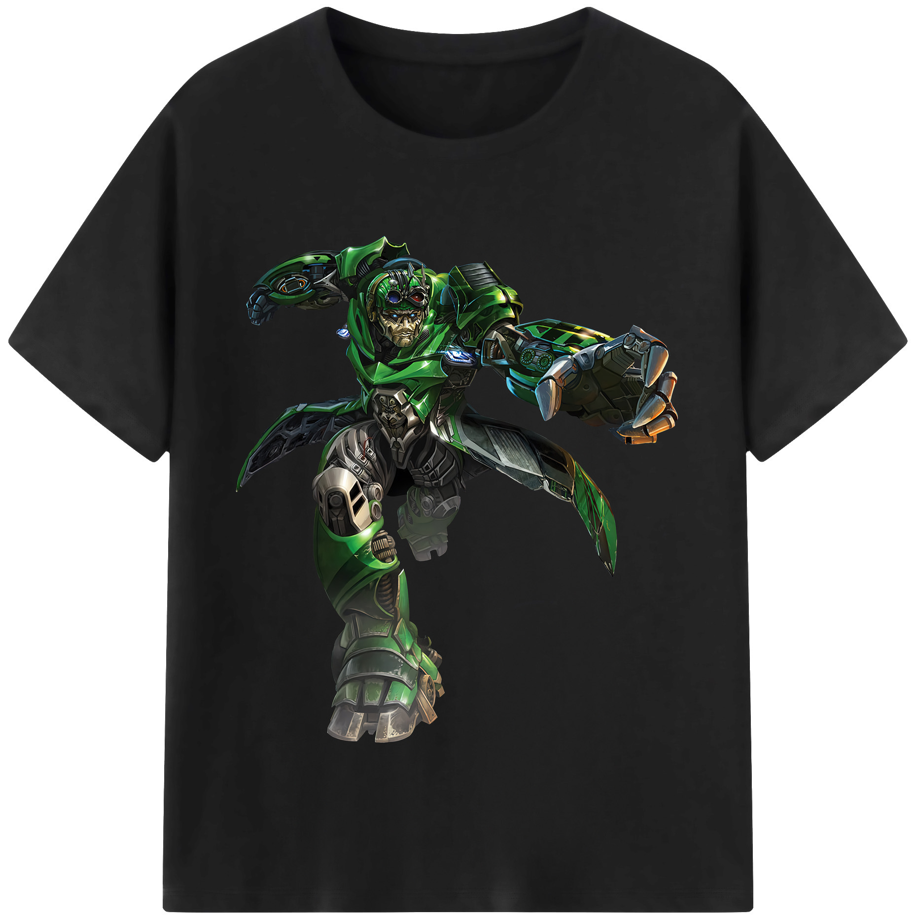 （画像用） Transformers トランスフォーマー 綿100％半袖Tシャツ（フロントプリント）