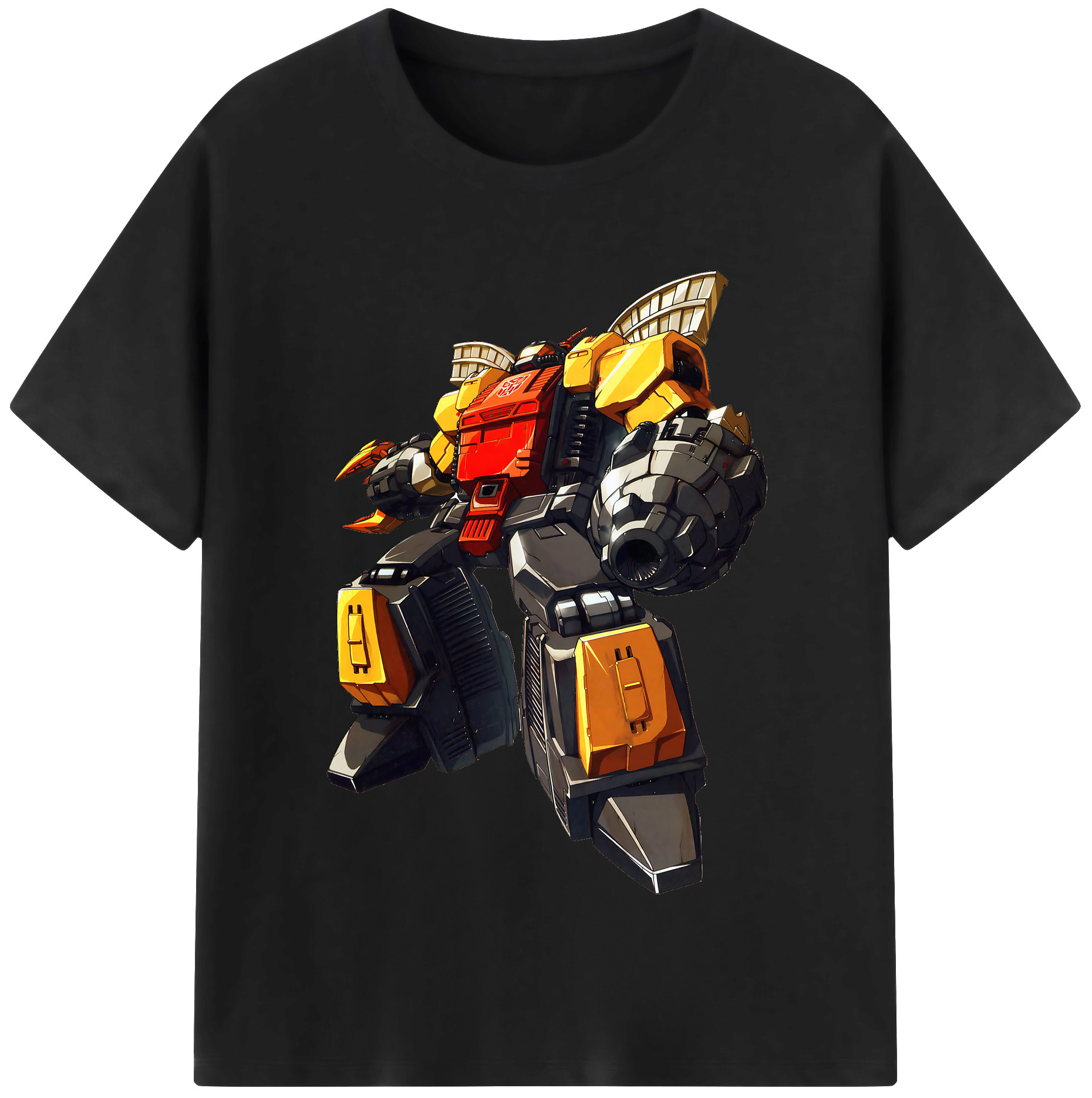 （画像用） Transformers トランスフォーマー 綿100％半袖Tシャツ（フロントプリント）