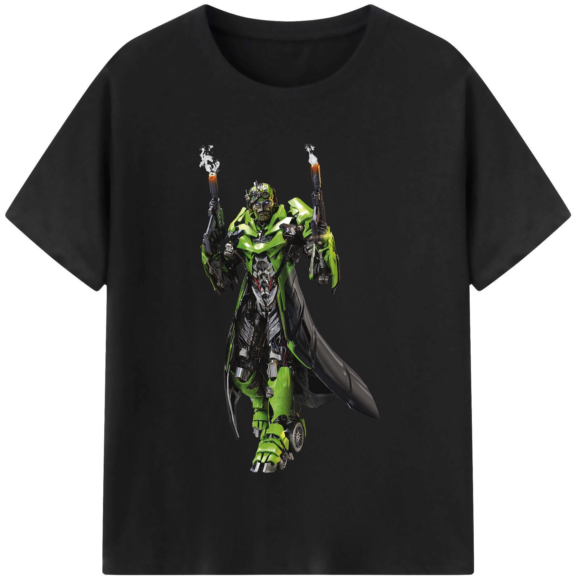（画像用） Transformers トランスフォーマー 綿100％半袖Tシャツ（フロントプリント）
