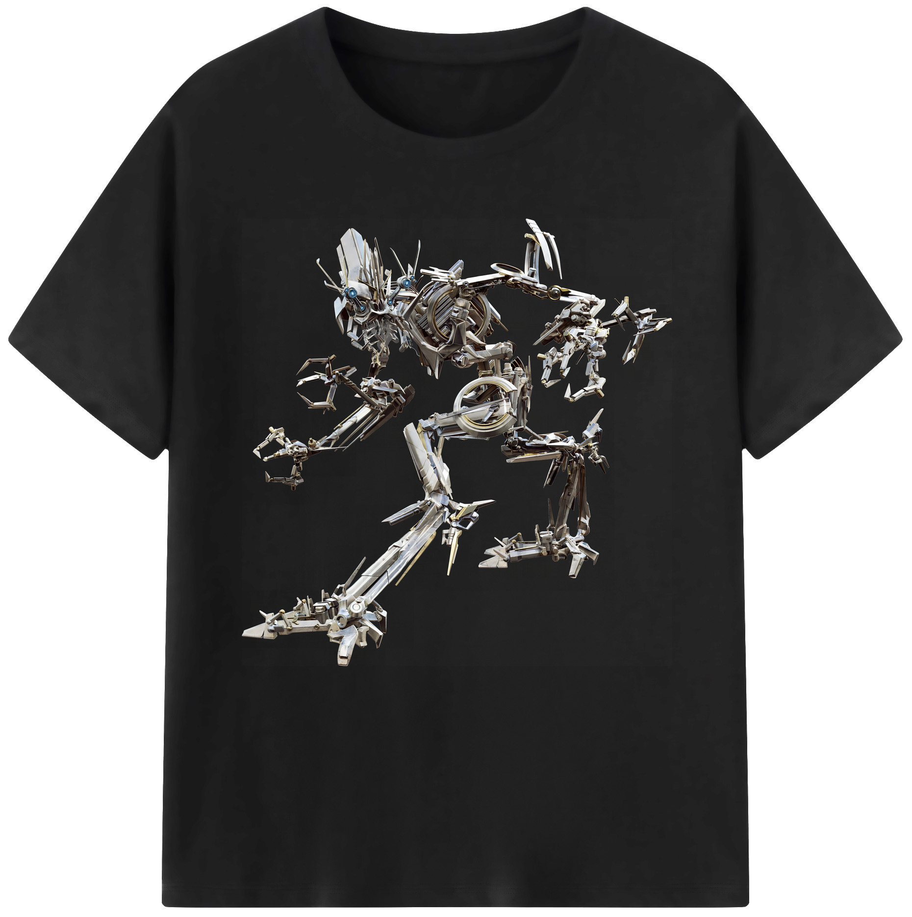 （画像用） Transformers トランスフォーマー 綿100％半袖Tシャツ（フロントプリント）