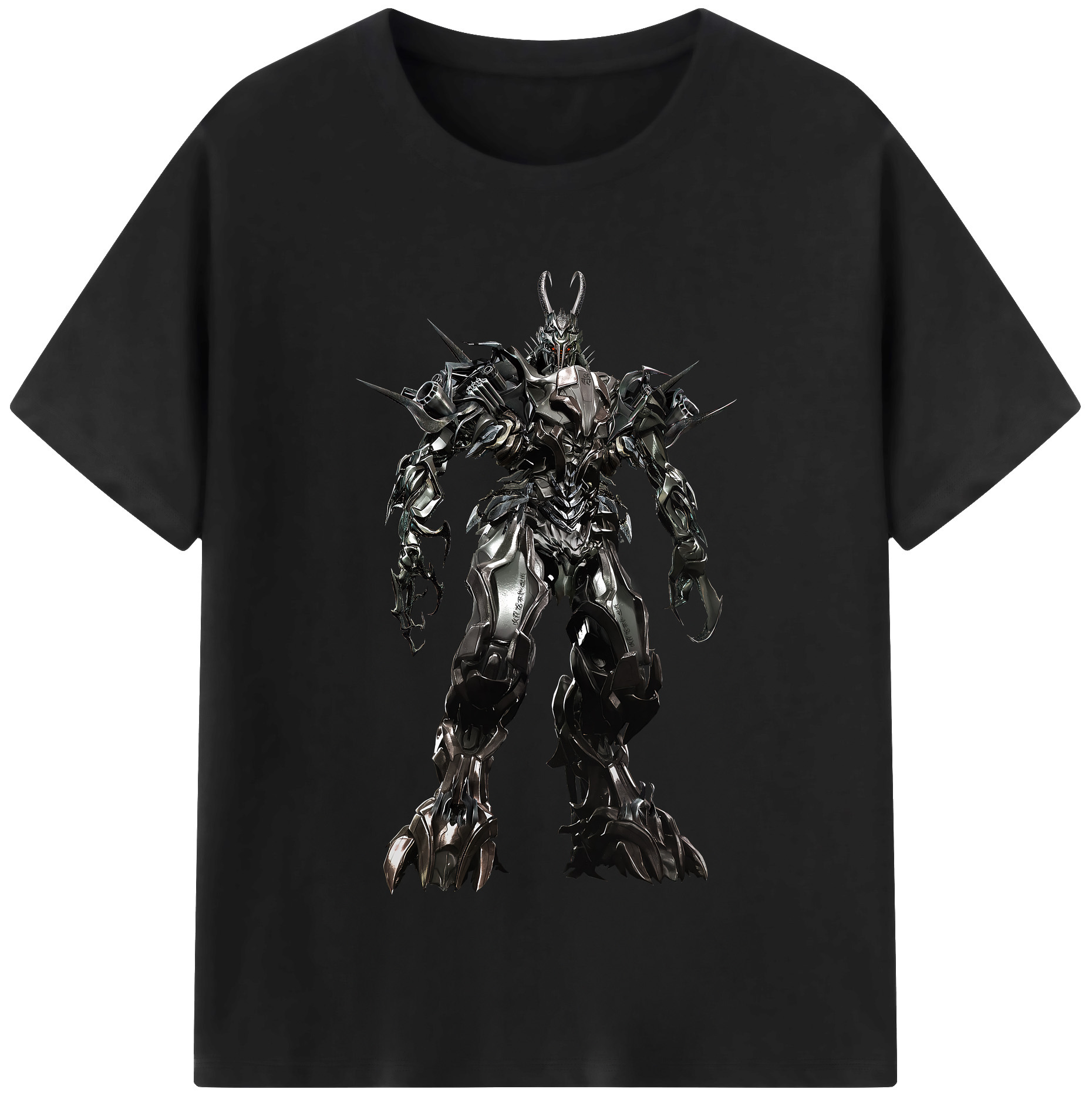 （画像用） Transformers トランスフォーマー 綿100％半袖Tシャツ（フロントプリント）