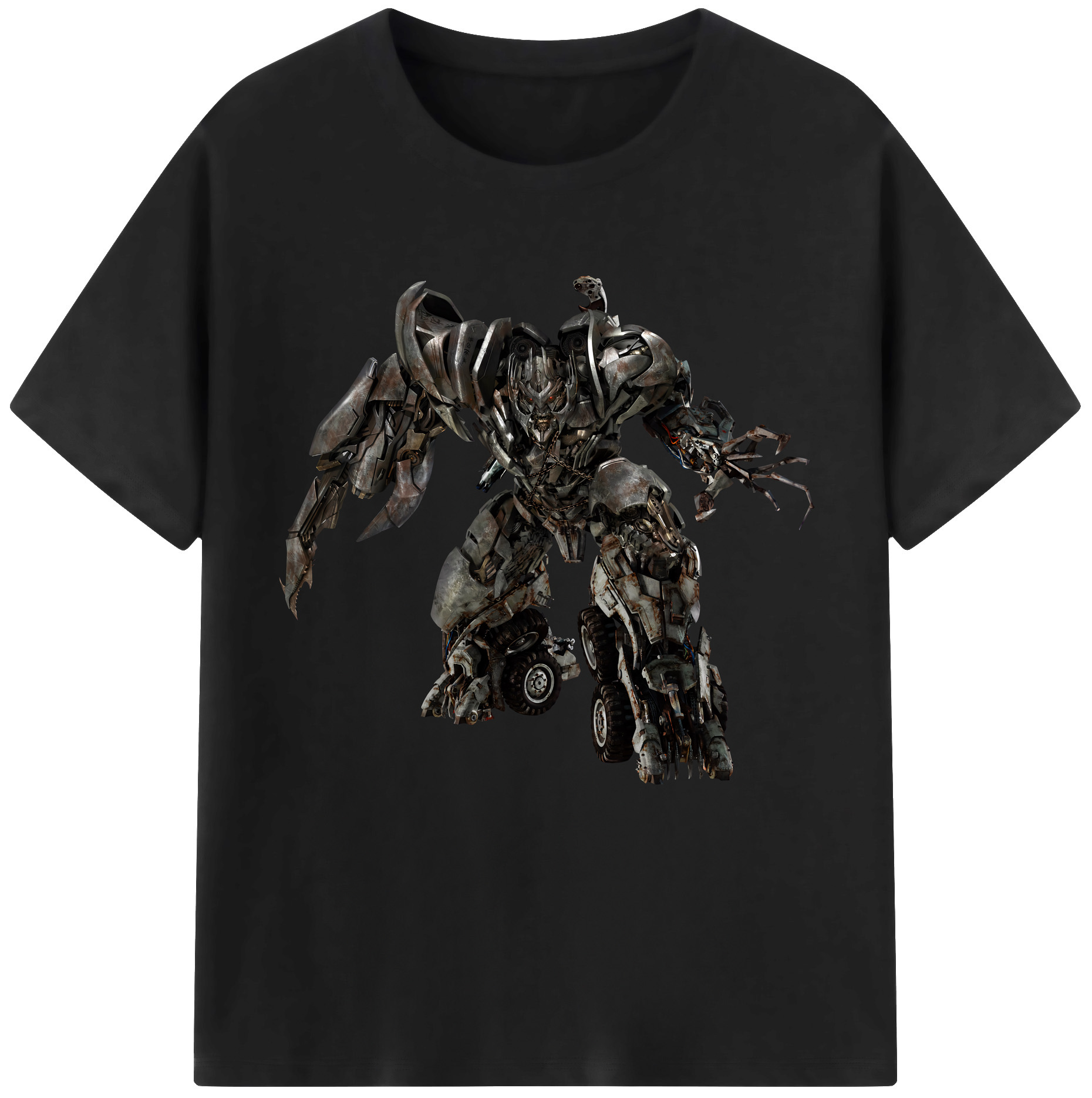 （画像用） Transformers トランスフォーマー 綿100％半袖Tシャツ（フロントプリント）