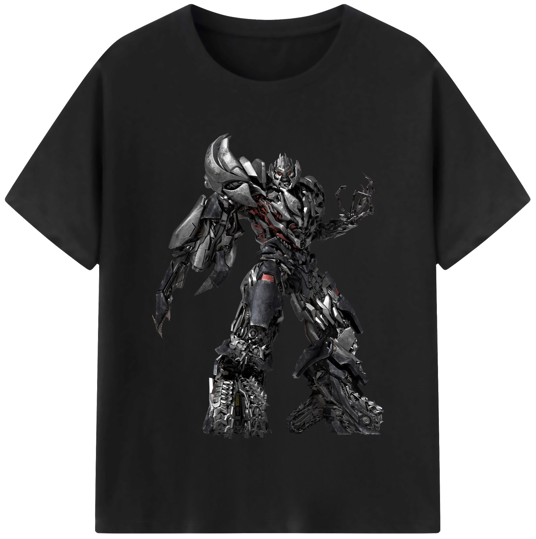 （画像用） Transformers トランスフォーマー 綿100％半袖Tシャツ（フロントプリント）